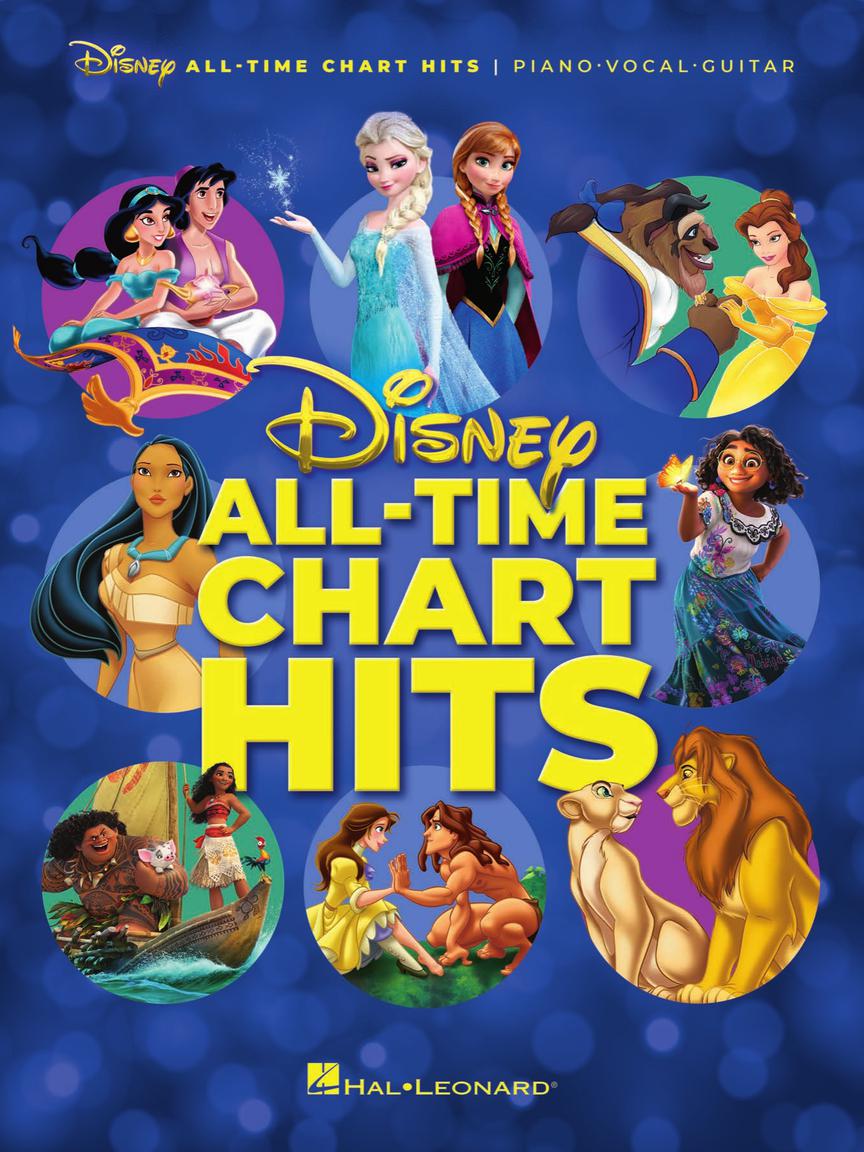 Disney All-Time Chart Hits (Piano/Vocal/Guitar) 鋼琴/歌唱/結他譜