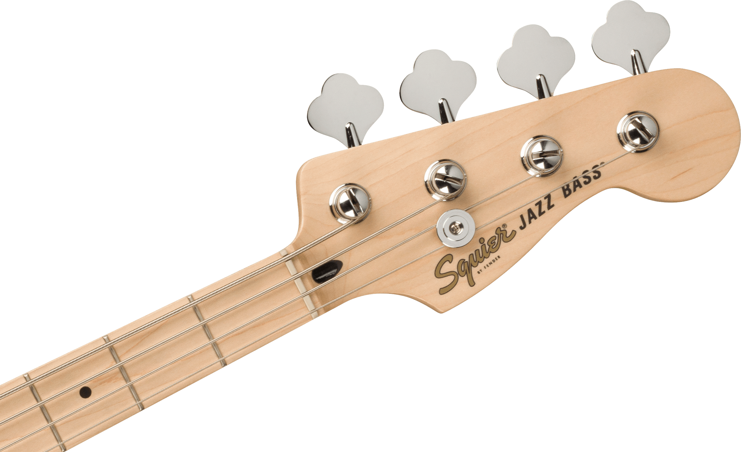 Squier Affinity Series™ Jazz Bass®, Maple Fingerboard, White Pickguard, 3-Color Sunburst