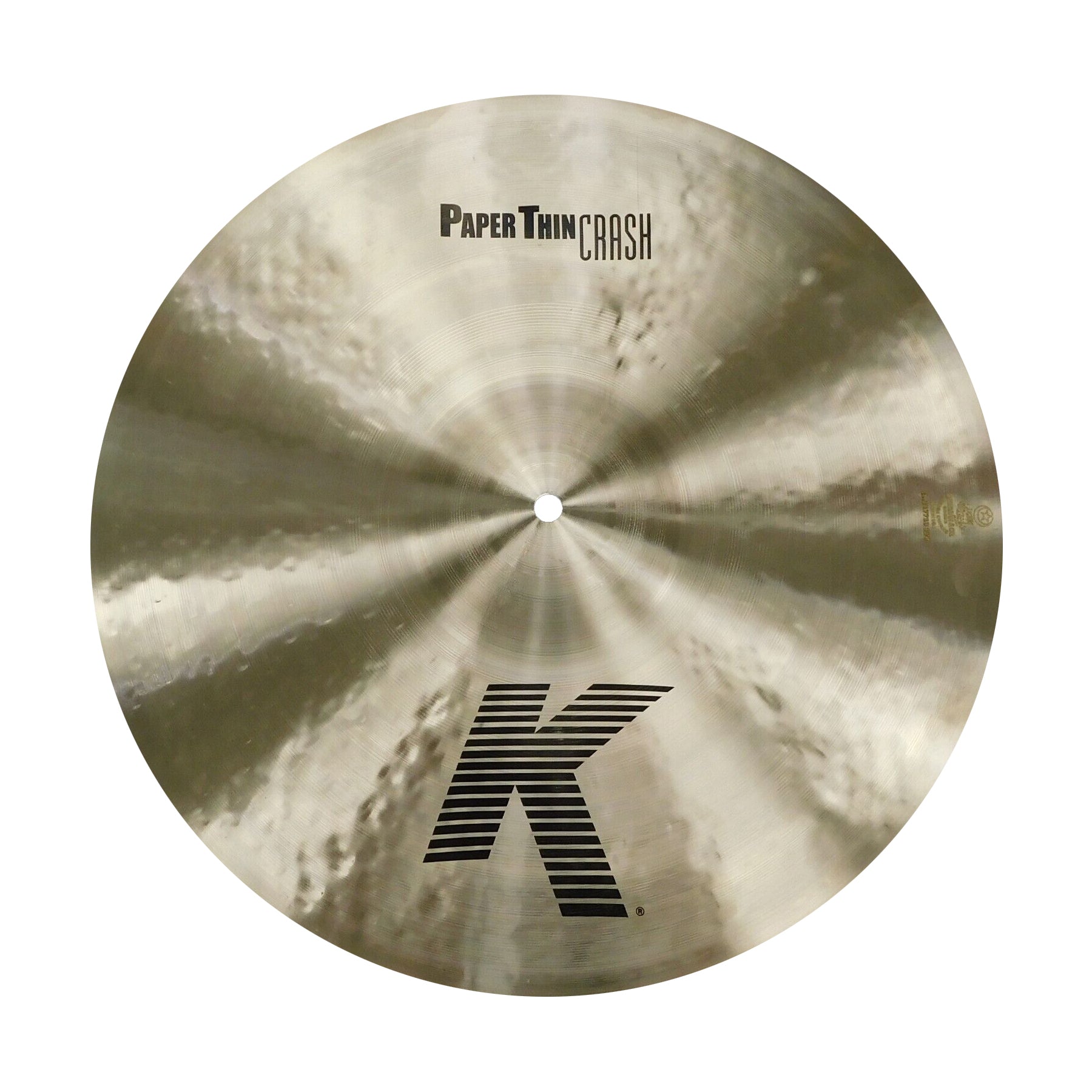 ZILDJIAN K Paper Thin Crash (Available in various sizes)