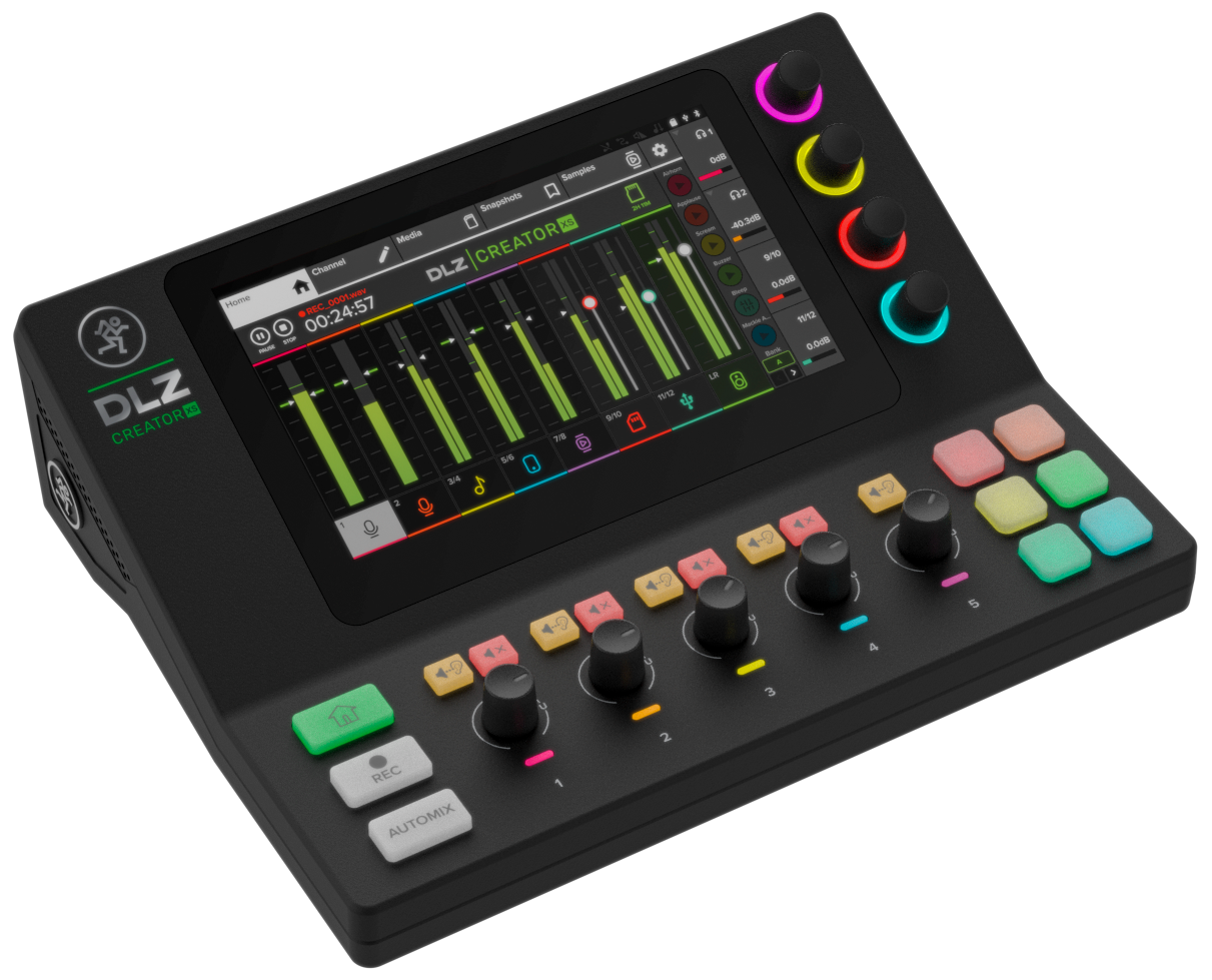 Mackie DLZ CREATOR XS  Compact Adaptative Digital Mixer for Podcasting and Streaming
