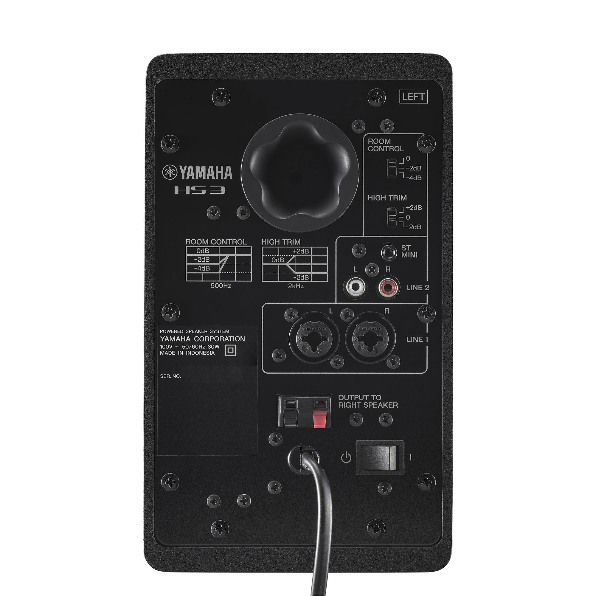Yamaha HS3 Powered Studio Monitors (Black)