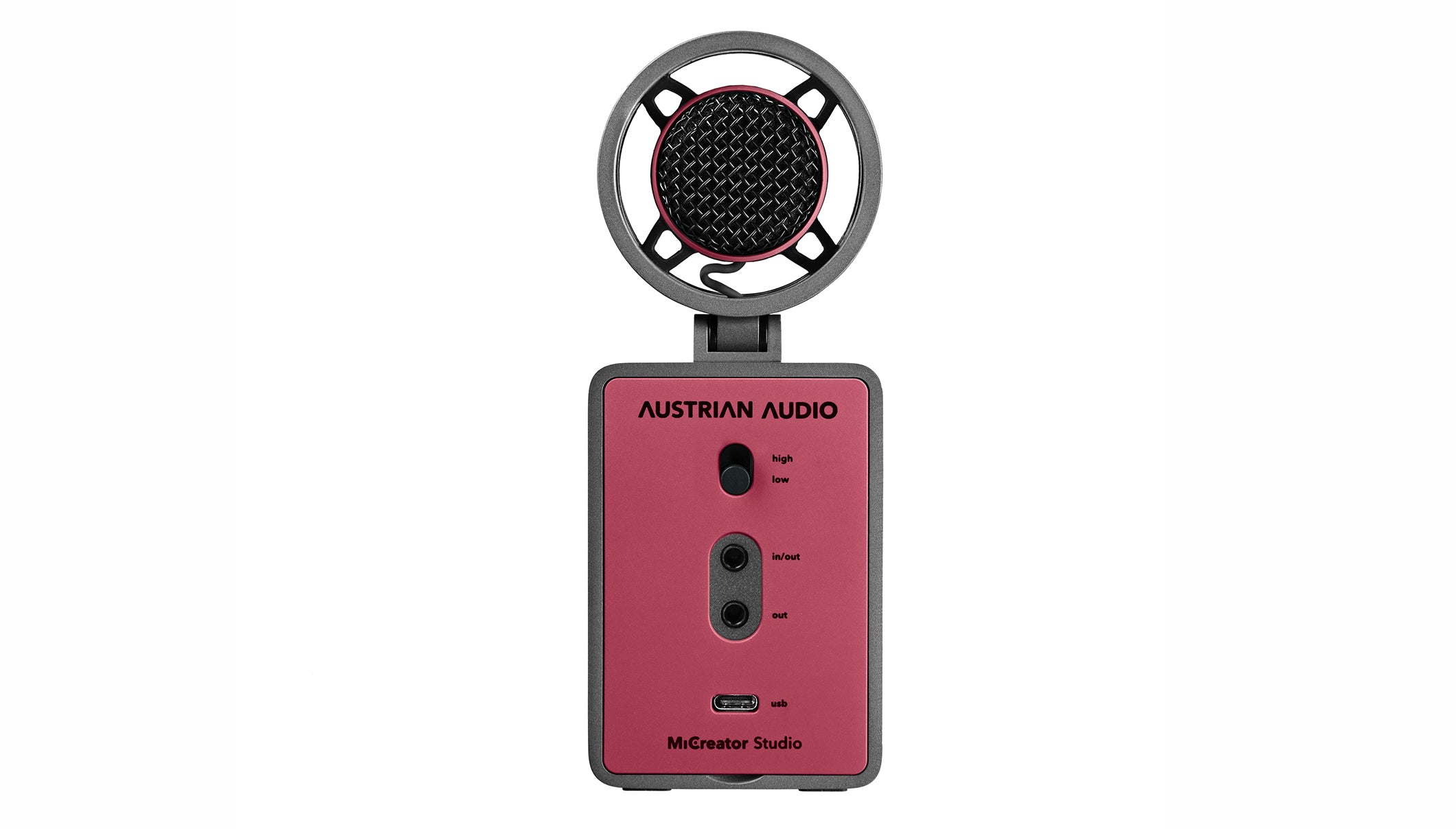 Austrian Audio MiCreator Studio.  Studio Microphone with USB-C connection