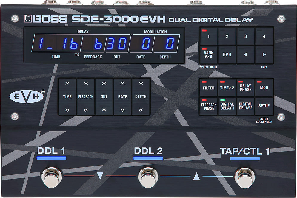 BOSS SDE 3000EVH Dual Digital Delay (Eddie Van Halen)