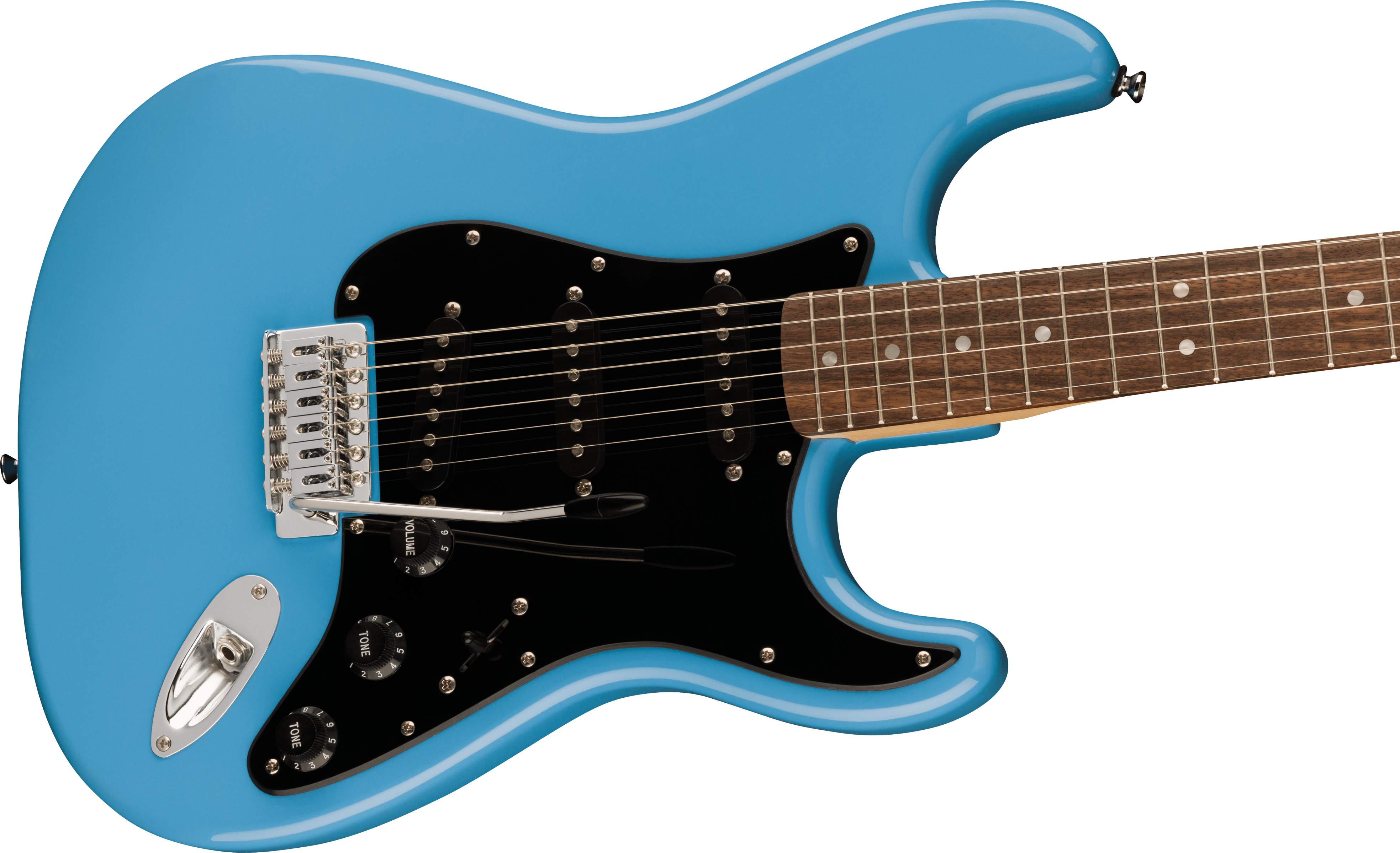 Squier Sonic™ Stratocaster®, Laurel Fingerboard, Black Pickguard, California Blue