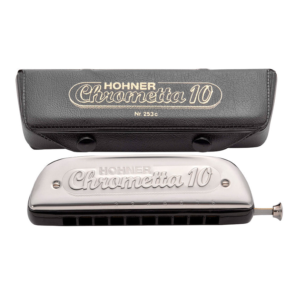 Hohner Chrometta 10 10孔半音階口琴, C調