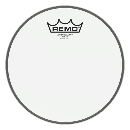 REMO Ambassador Clear Batter Drum Head (10"/12"/14"/16")