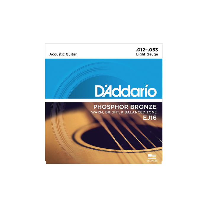 D'addario EJ16 Acoustic Guitar String Set