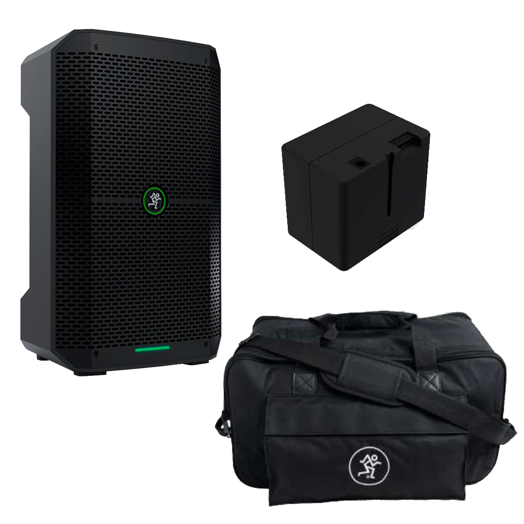 Mackie Thump GO 8" Portable Battery-Powered Loudspeaker with Battery & Carry Bag (Package)