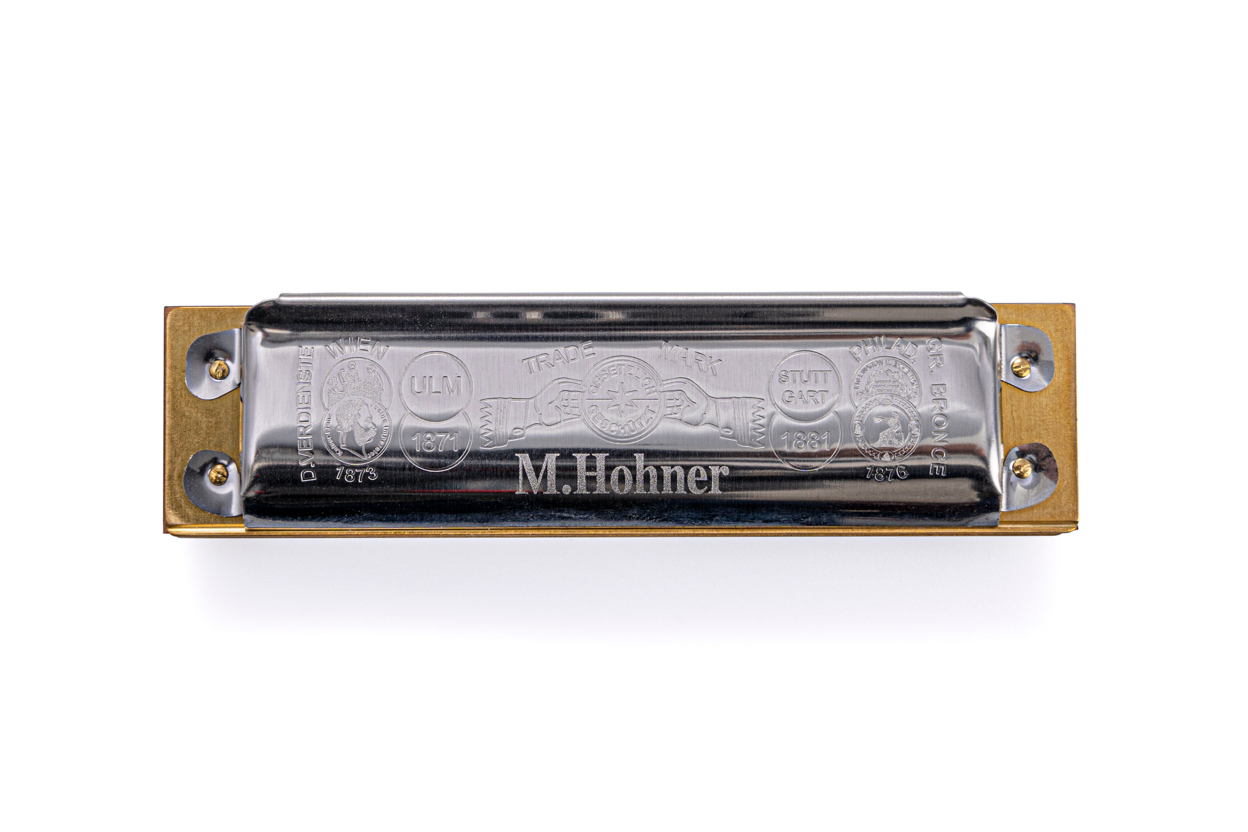 Hohner Marine Band 125th Anniversary Edition 10-hole Diatonic Harmonica,