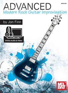 Advanced Modern Rock Guitar Improvisation -Book - Online Audio-Video-