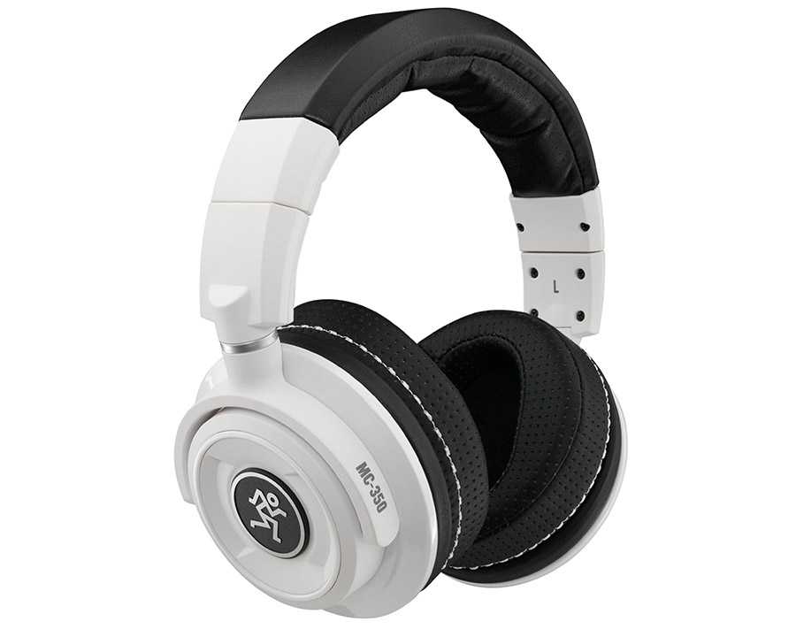 Mackie MC-350 Arctic White Professional Closed-Back Headphones