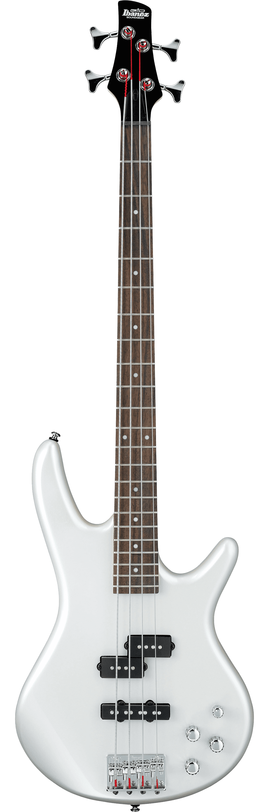 IBANEZ GIO Series GSR200 Electric Bass Guitar, 4-String (PW : Pearl White)