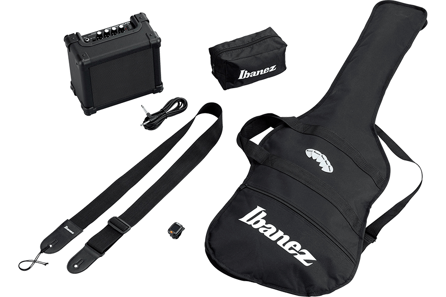 IBANEZ JumpStart Package - GIO Series IJRX20E (Black Night) Electric Guitar 電結他套裝