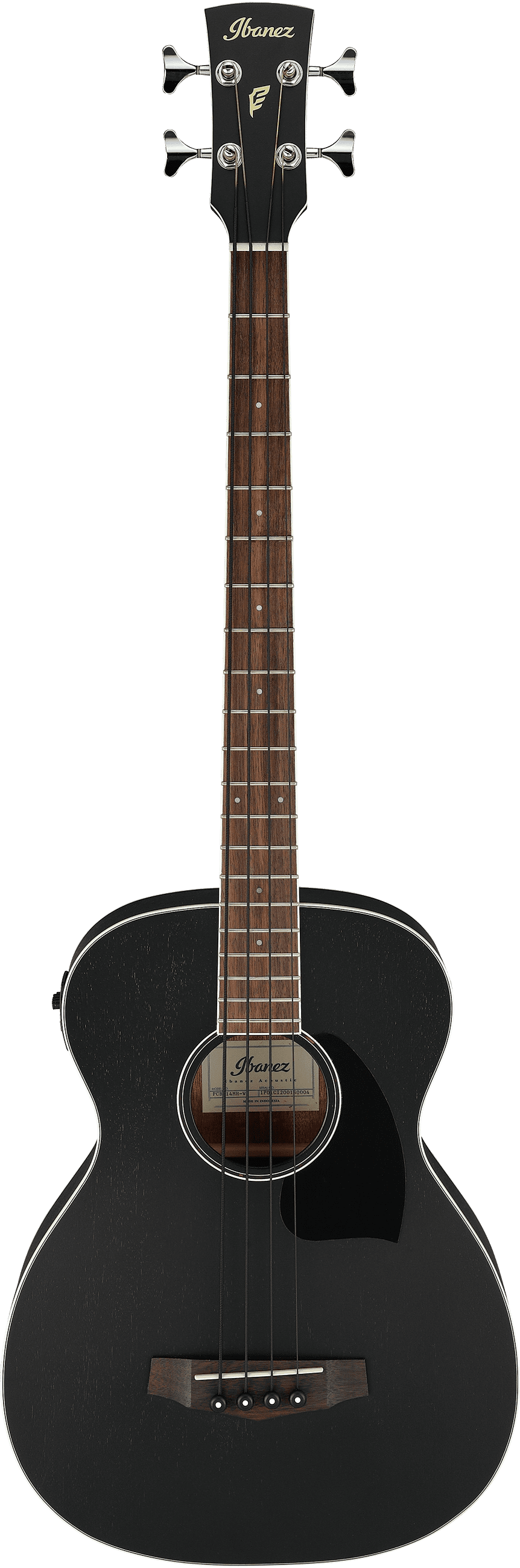 Ibanez PCBE14MH Acoustic Electric Bass - Weathered Black Open Pore