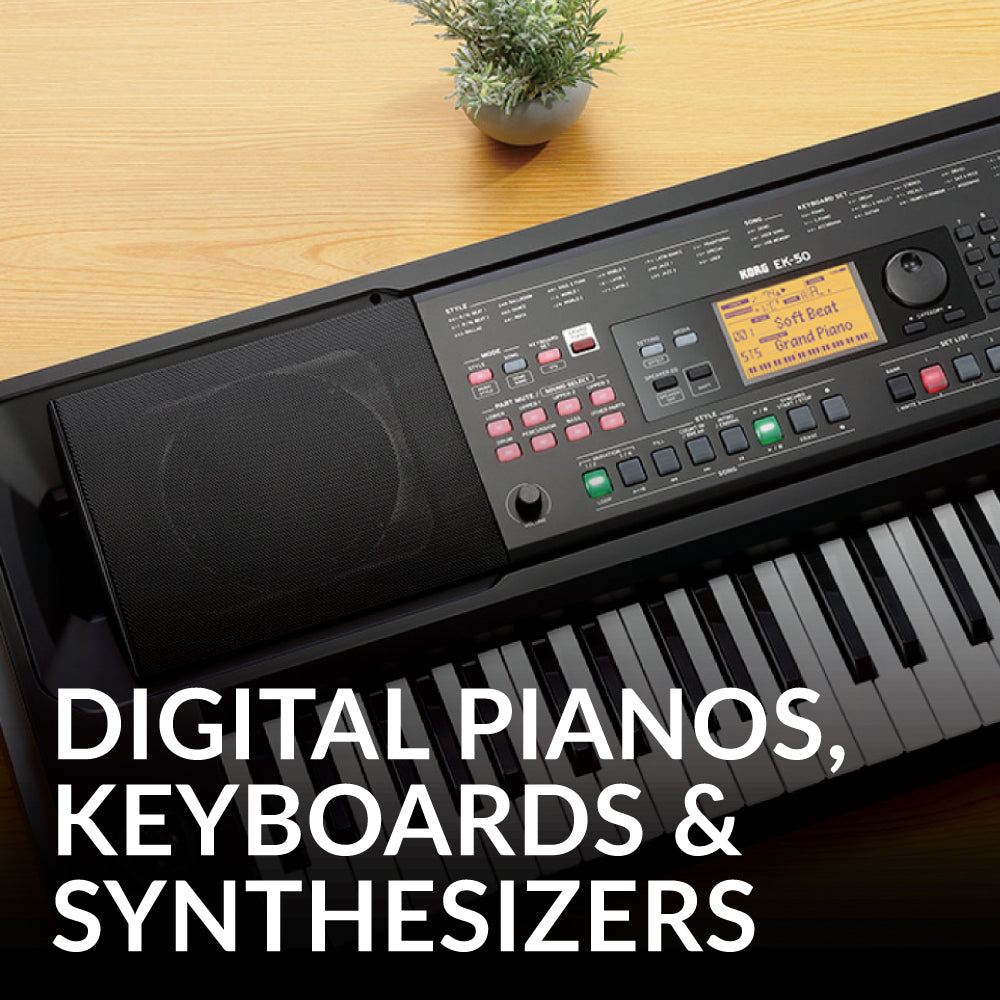 數碼鋼琴、數碼鍵琴及合成器