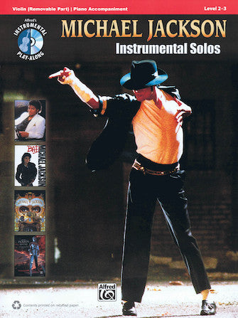 (預訂 Pre-order) Michael Jackson – Instrumental Solos (Violin) with CD