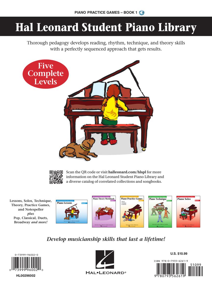 Hal Leonard Student Piano Library: Piano Practice Games Book 1
