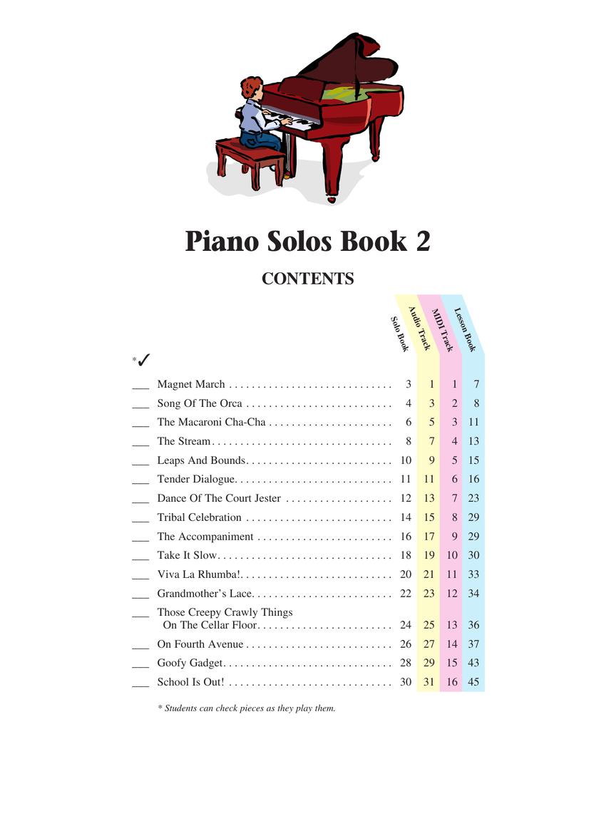 Hal Leonard Student Piano Library: Piano Solos Book 2