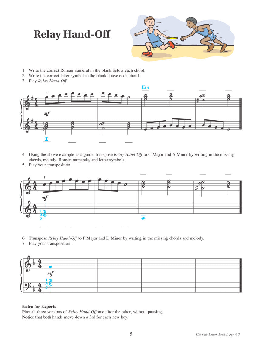 Hal Leonard Student Piano Library: Piano Theory Workbook – Book 5