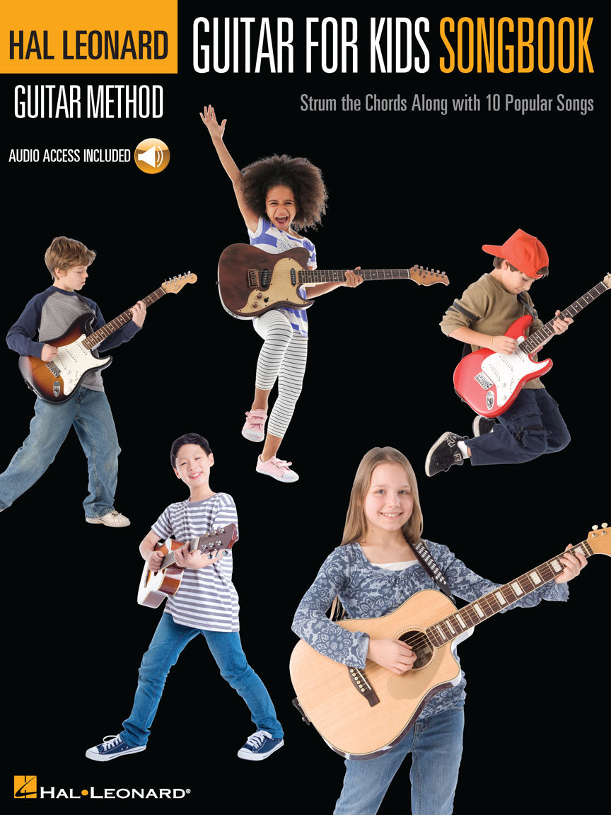 Guitar for Kids Songbook (with CD) - Hal Leonard Guitar Method