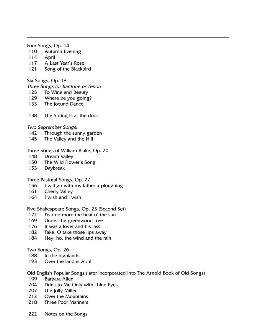 Roger Quilter 55 Songs (Low Voice)