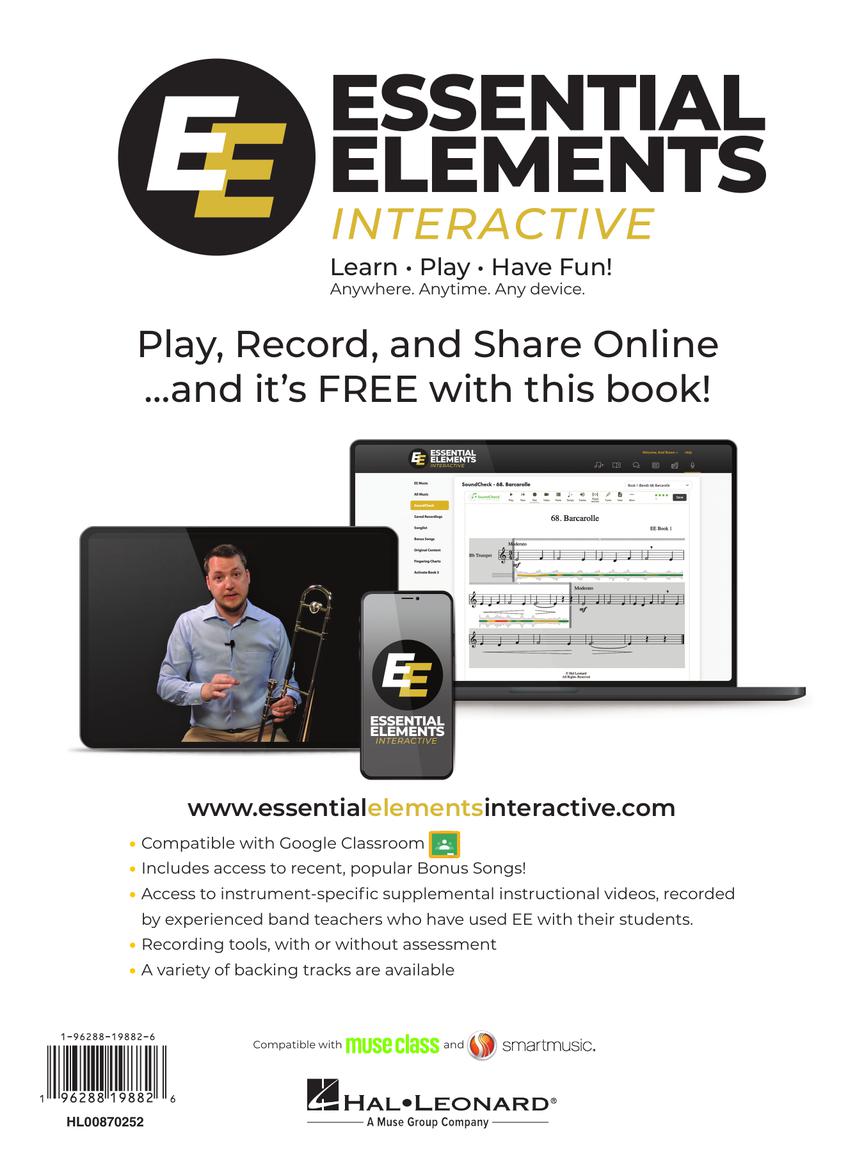 Essential Elements For Band – Book 1 With EEi (For Bb Trumpet) Revised Edition