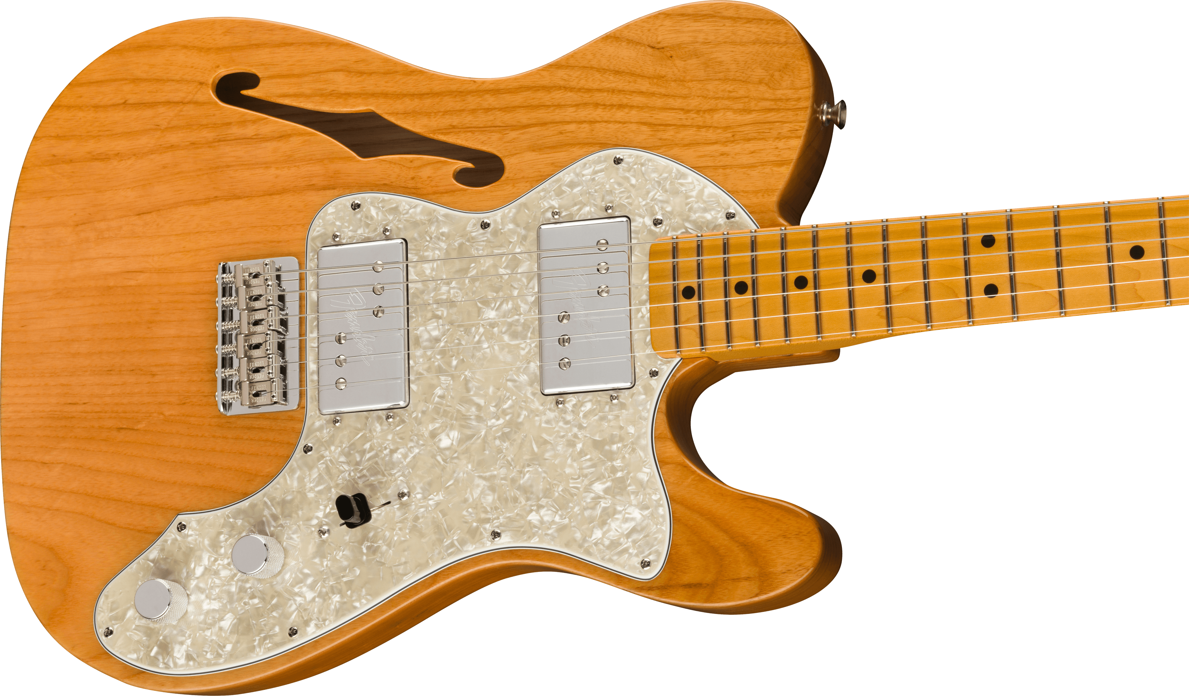 Fender American Vintage II 1972 Telecaster® Thinline, Maple Fingerboard, Aged Natural