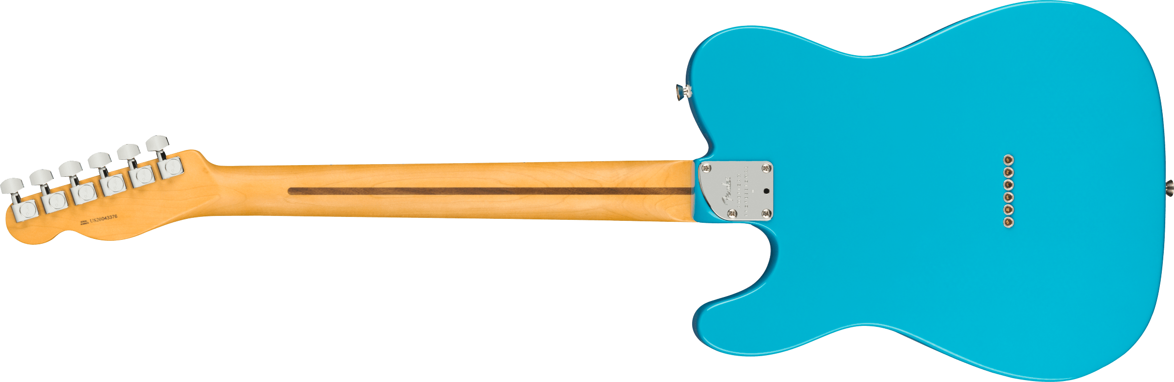 Fender American Professional II Telecaster®, Maple Fingerboard, Miami Blue