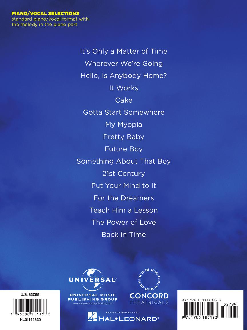 Back to the Future: The Musical (Piano/Vocal)