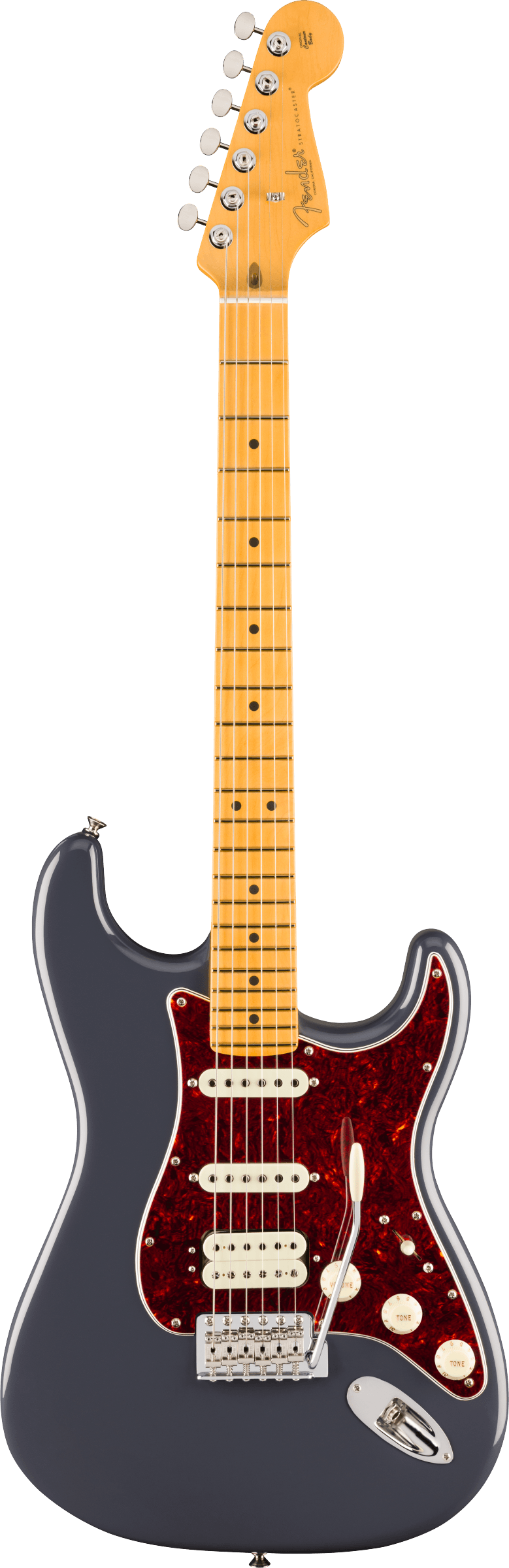 Fender American Professional Classic Stratocaster® HSS, Maple Fingerboard, Faded Black