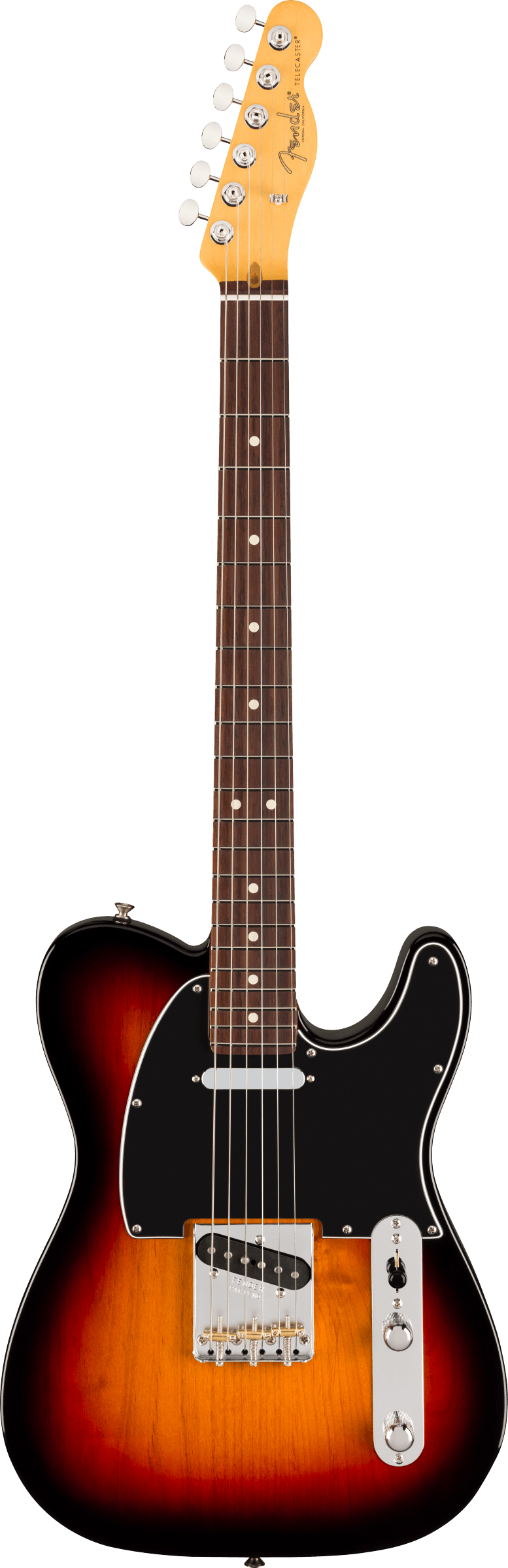 Fender American Professional Classic Telecaster®, Rosewood Fingerboard, 3-Color Sunburst