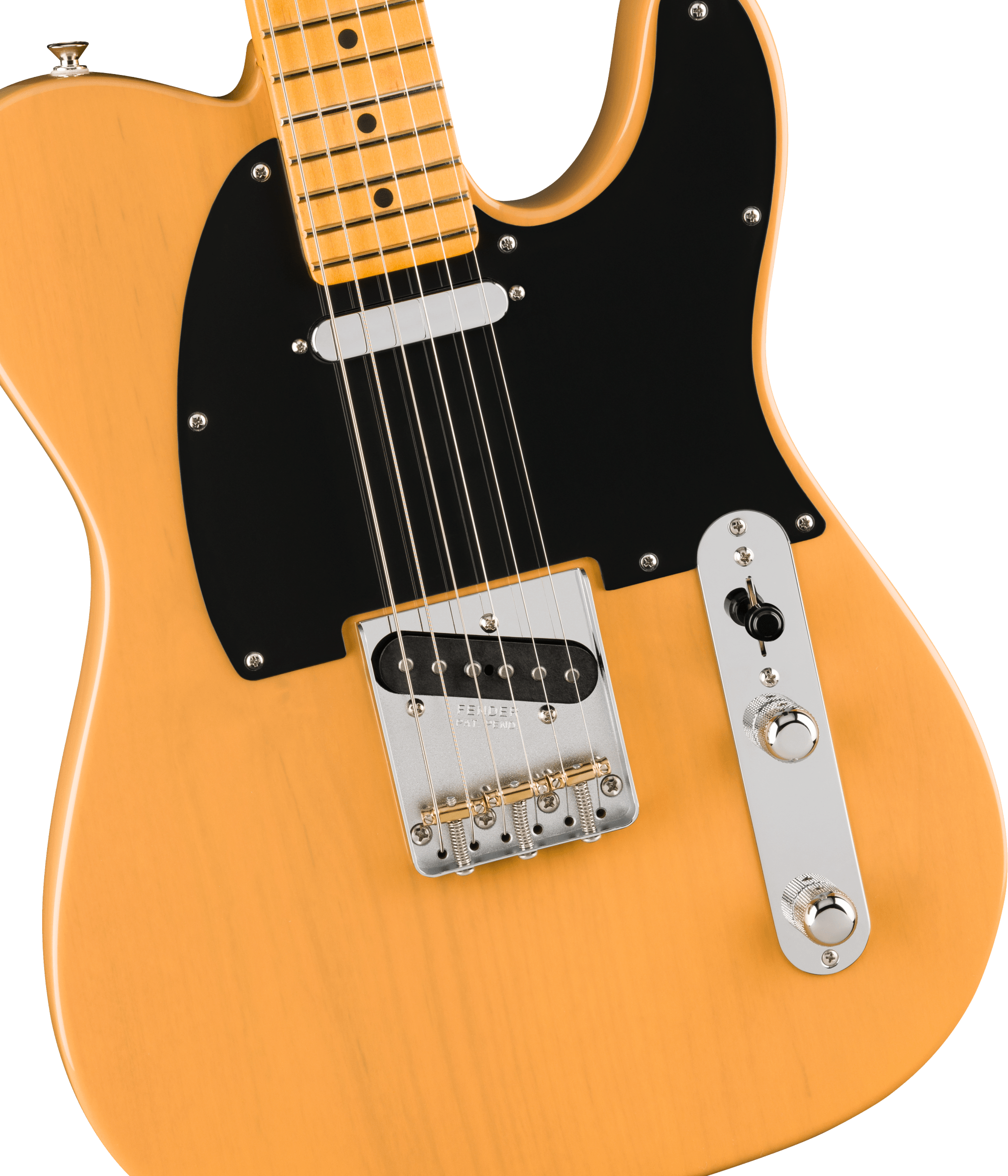 Fender American Professional Classic Telecaster®, Maple Fingerboard, Butterscotch Blonde