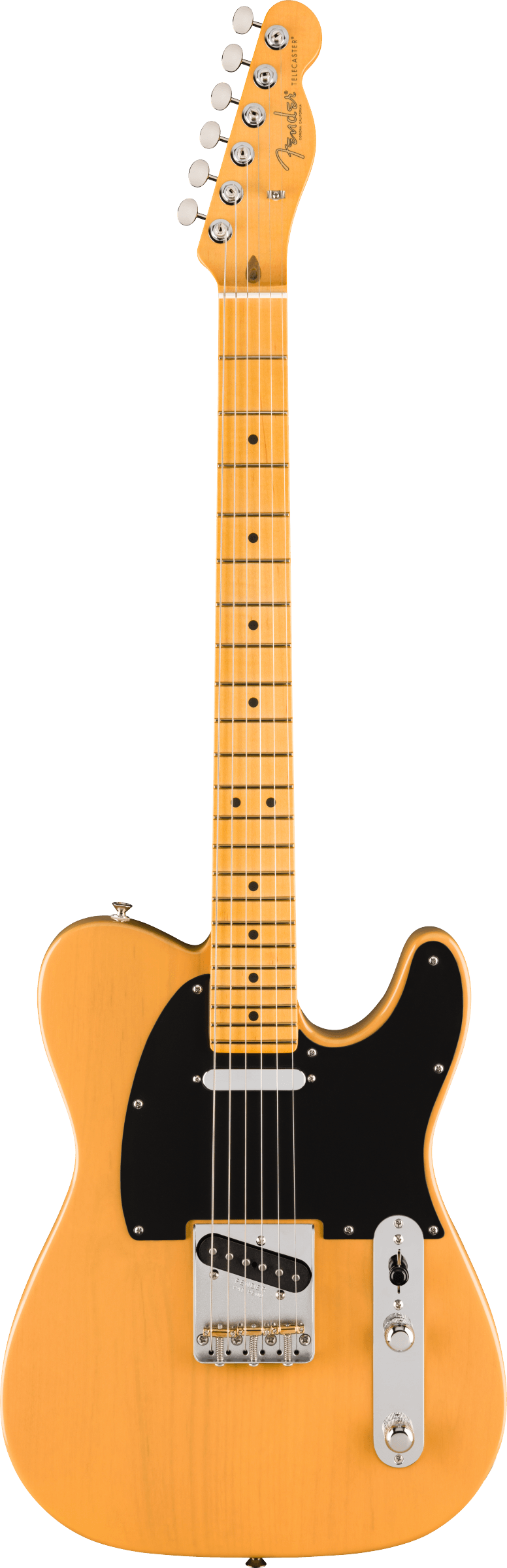 Fender American Professional Classic Telecaster®, Maple Fingerboard, Butterscotch Blonde