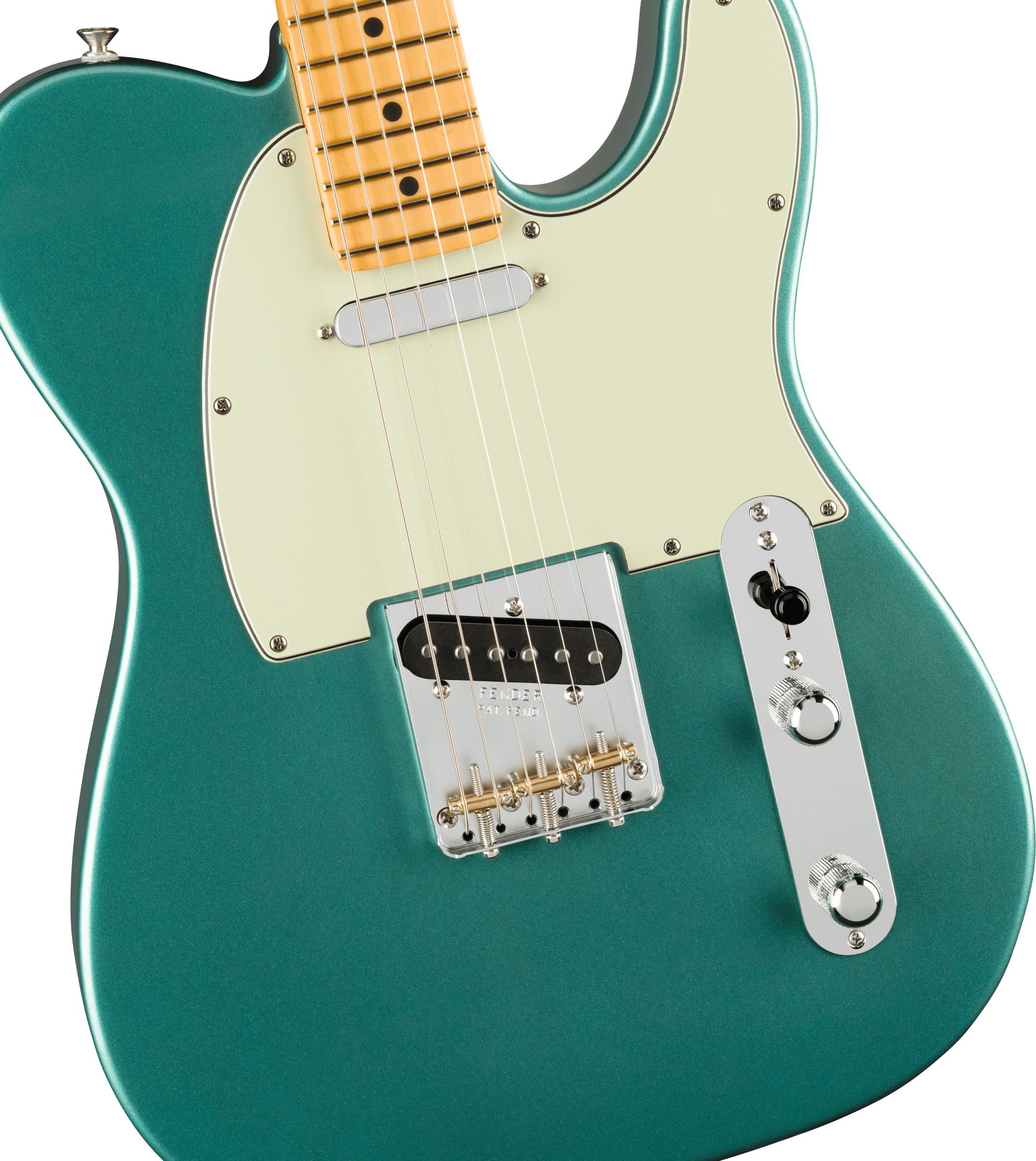 Fender American Professional Classic Telecaster®, Maple Fingerboard, Faded Sherwood Green Metallic