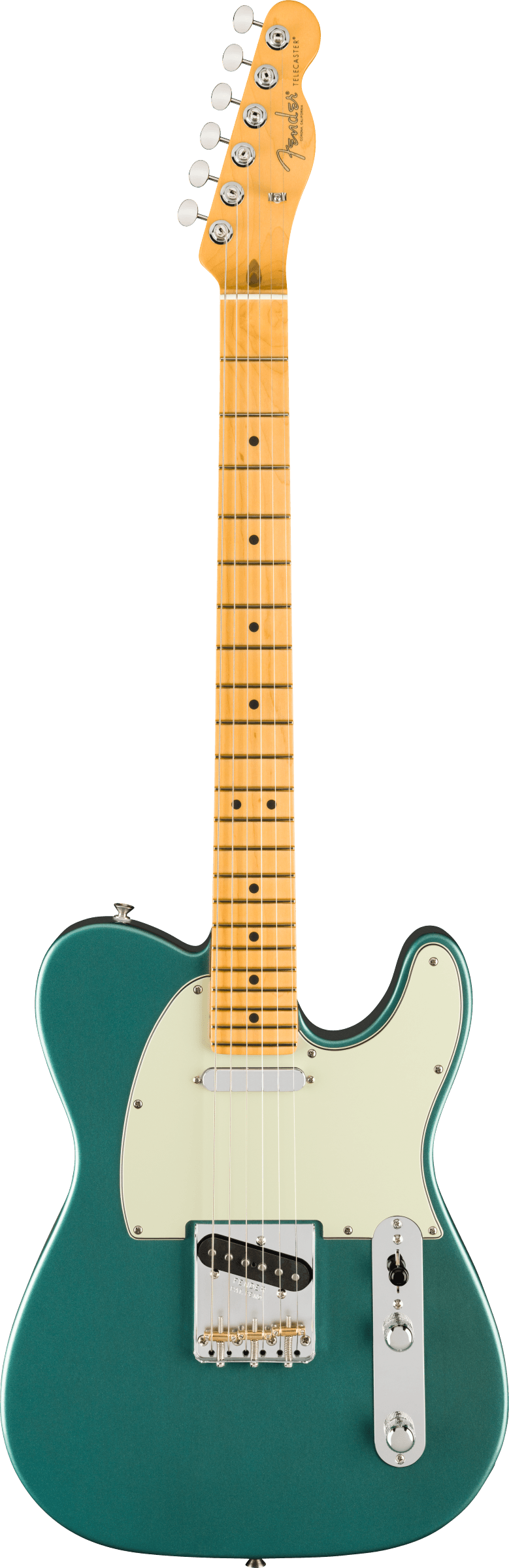 Fender American Professional Classic Telecaster®, Maple Fingerboard, Faded Sherwood Green Metallic