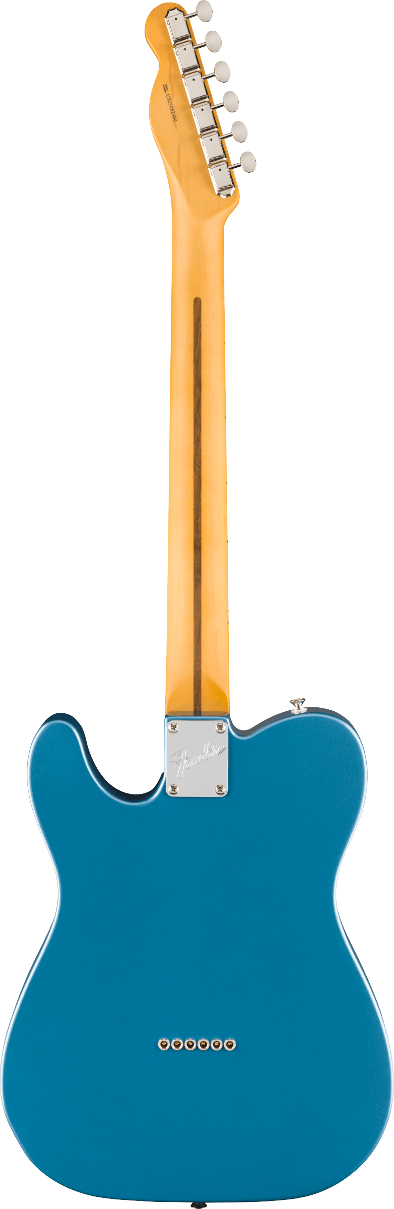 Fender American Professional Classic Telecaster®, Maple Fingerboard, Faded Lake Placid Blue