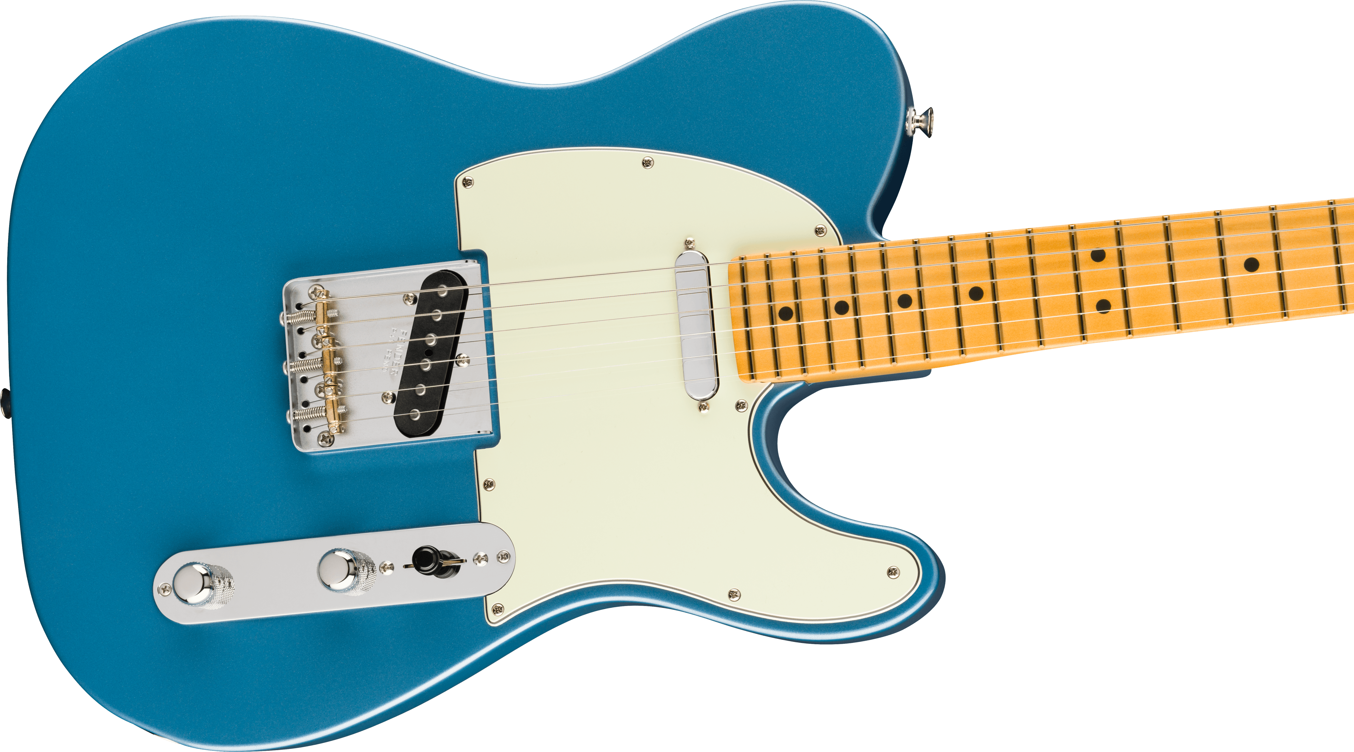 Fender American Professional Classic Telecaster®, Maple Fingerboard, Faded Lake Placid Blue