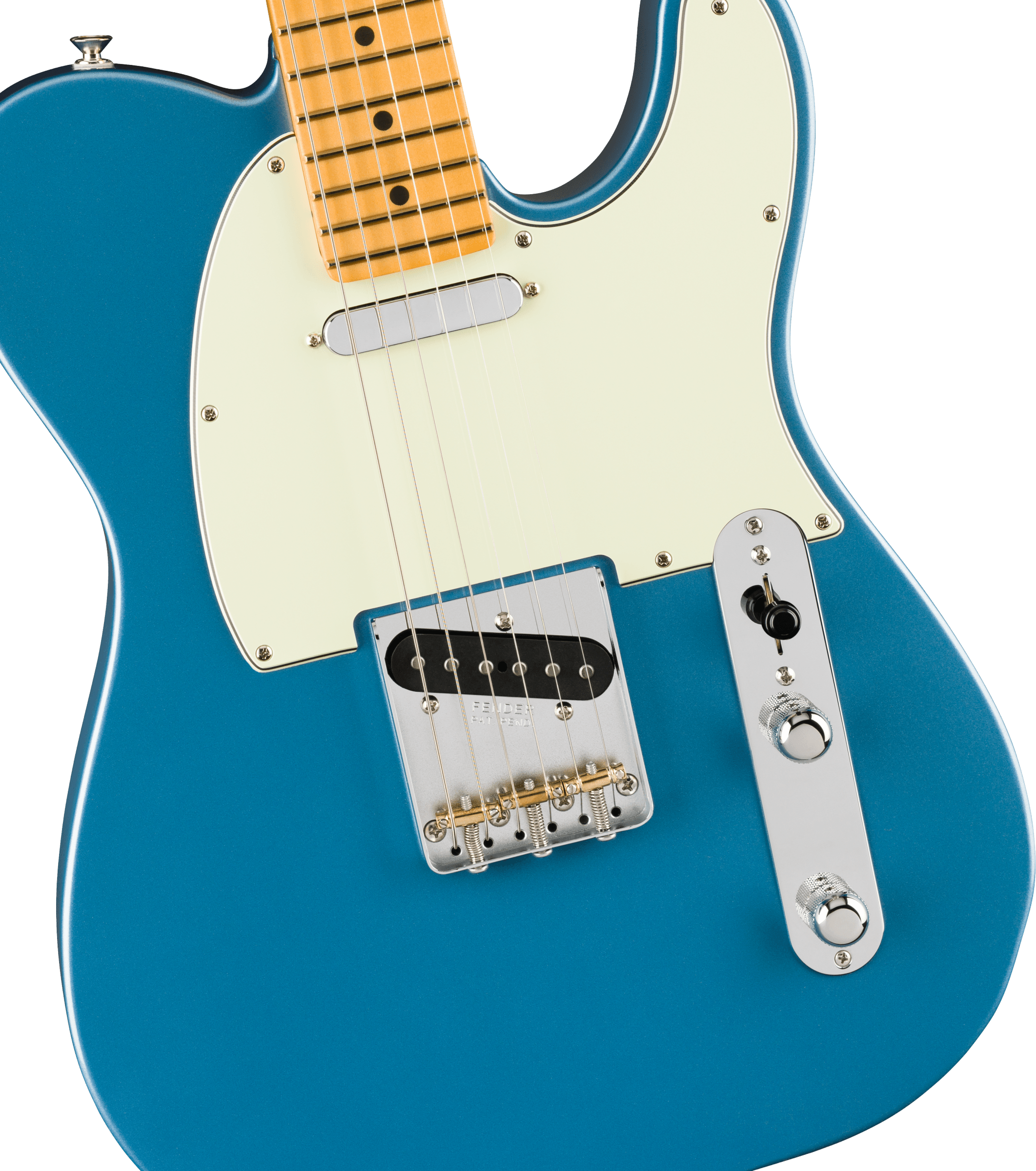 Fender American Professional Classic Telecaster®, Maple Fingerboard, Faded Lake Placid Blue