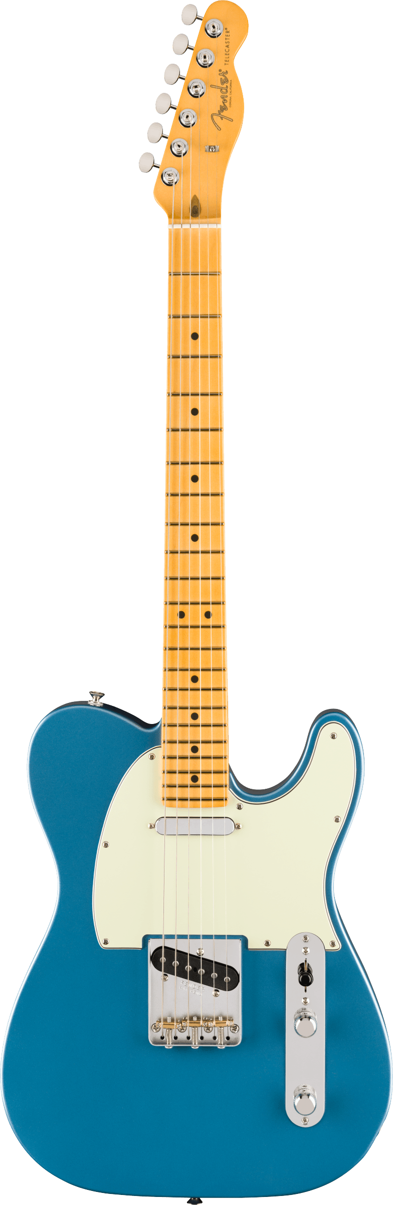 Fender American Professional Classic Telecaster®, Maple Fingerboard, Faded Lake Placid Blue