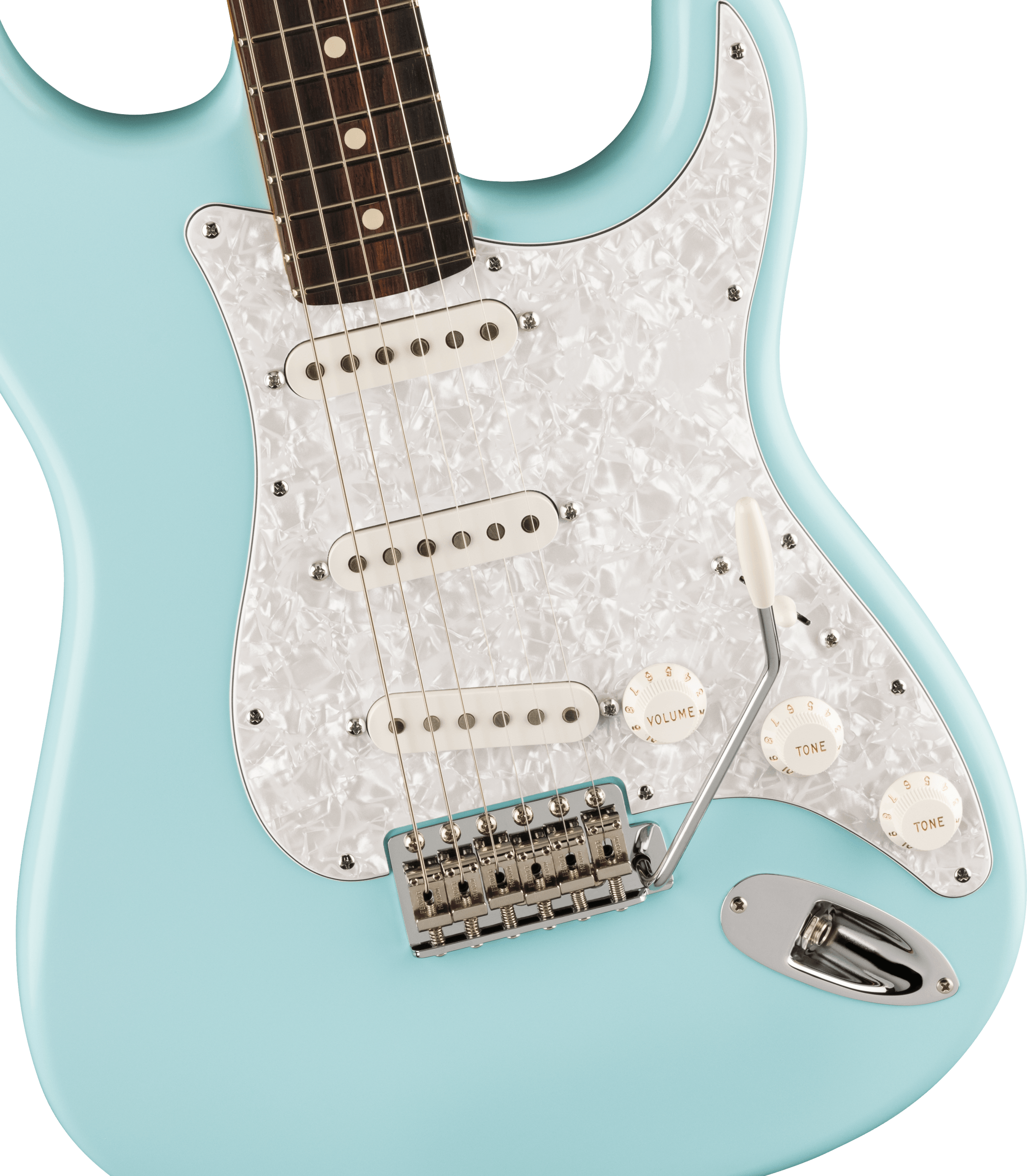 Fender Limited Edition Cory Wong Stratocaster®, Rosewood Fingerboard, Daphne Blue