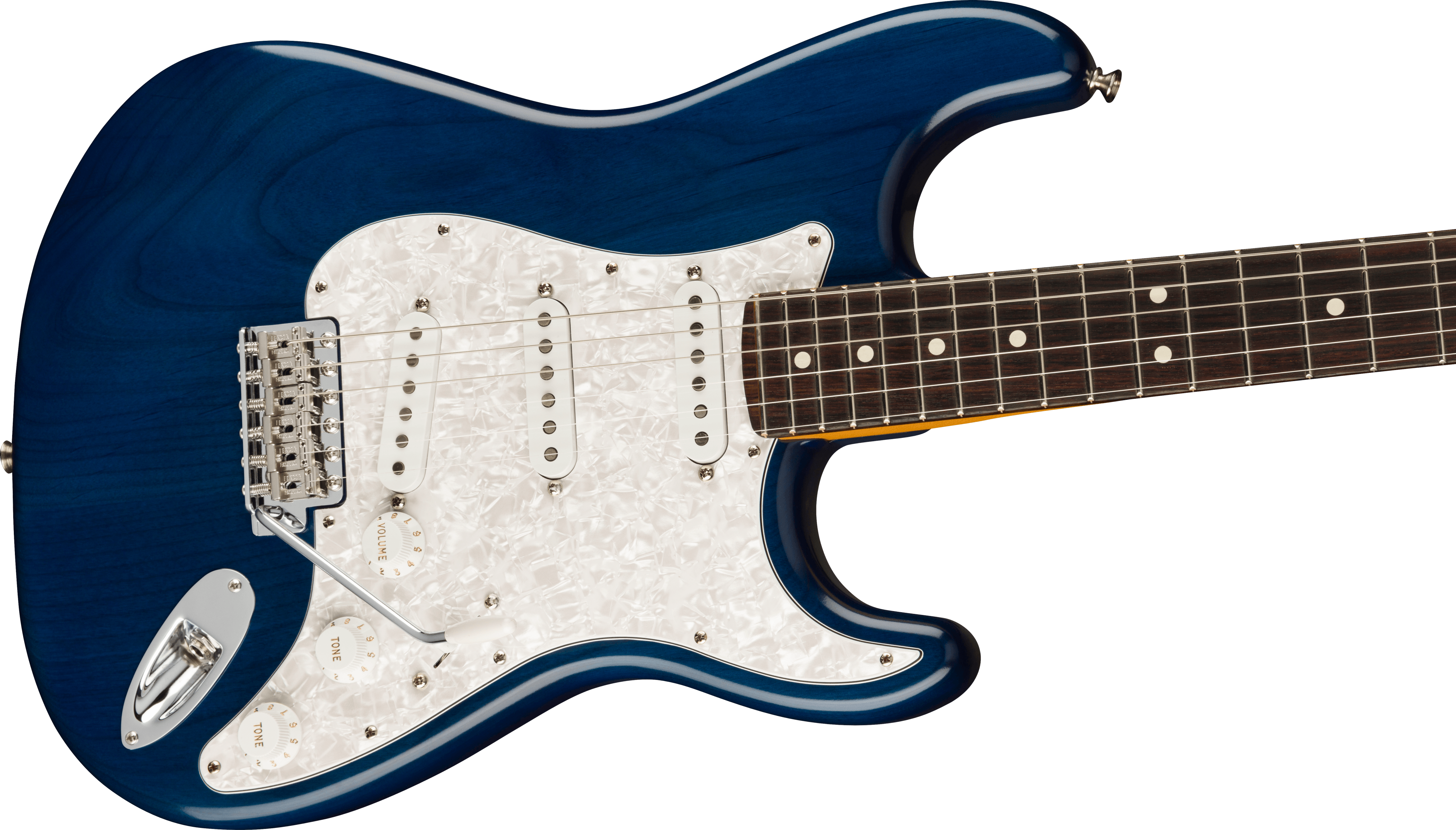 Fender Cory Wong Stratocaster®, Rosewood Fingerboard, Sapphire Blue Transparent