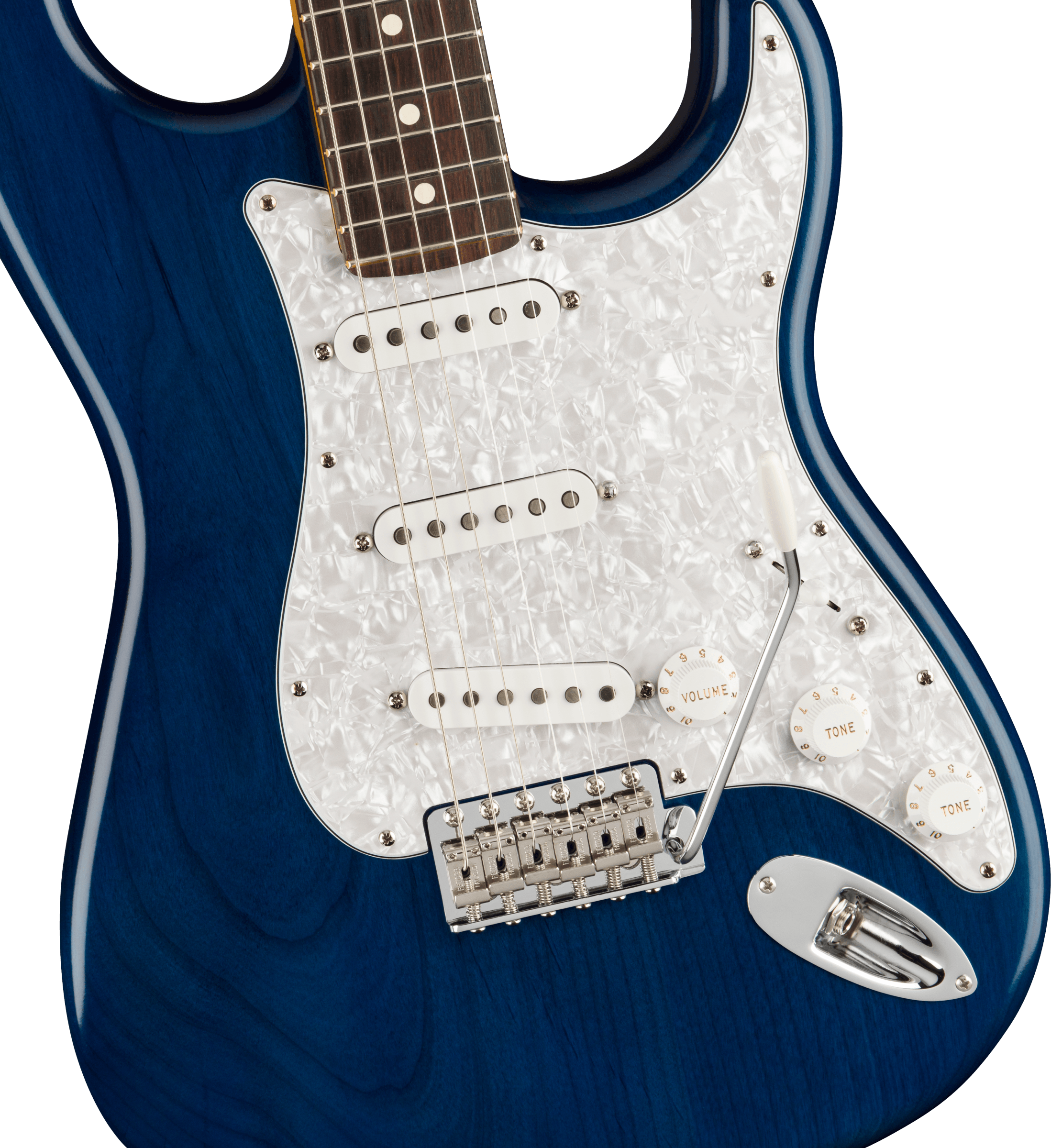 Fender Cory Wong Stratocaster®, Rosewood Fingerboard, Sapphire Blue Transparent
