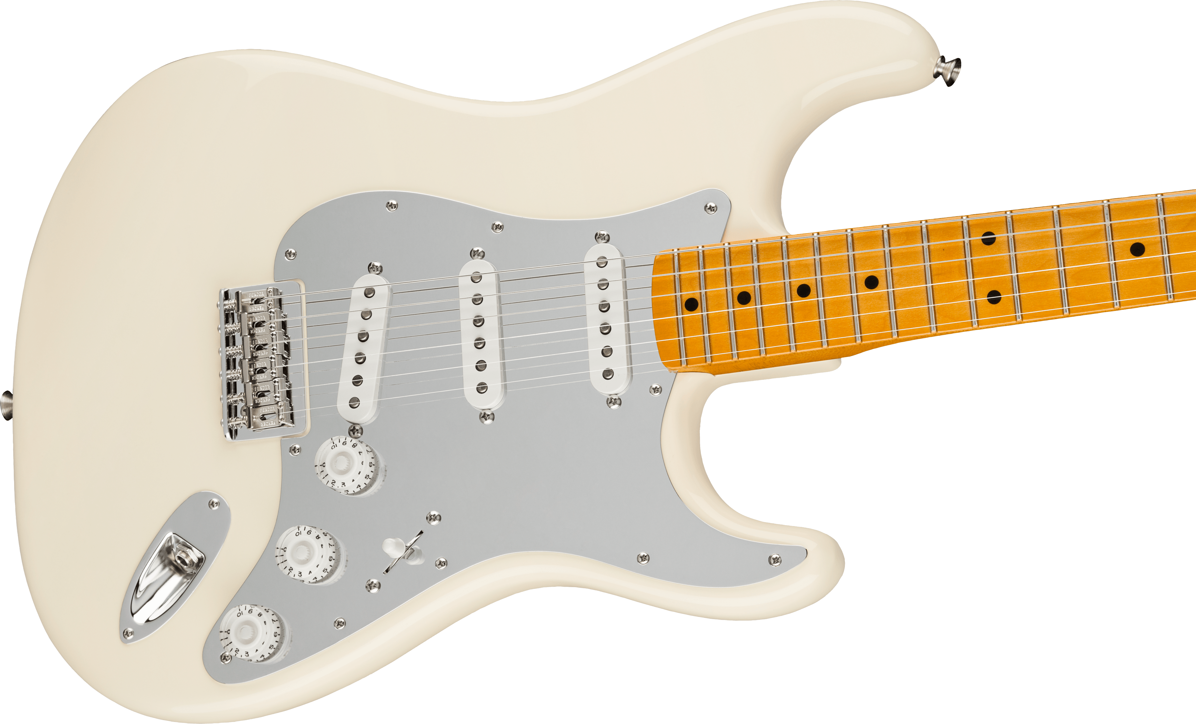 Fender Nile Rodgers Hitmaker Stratocaster®, Maple Fingerboard, Olympic White