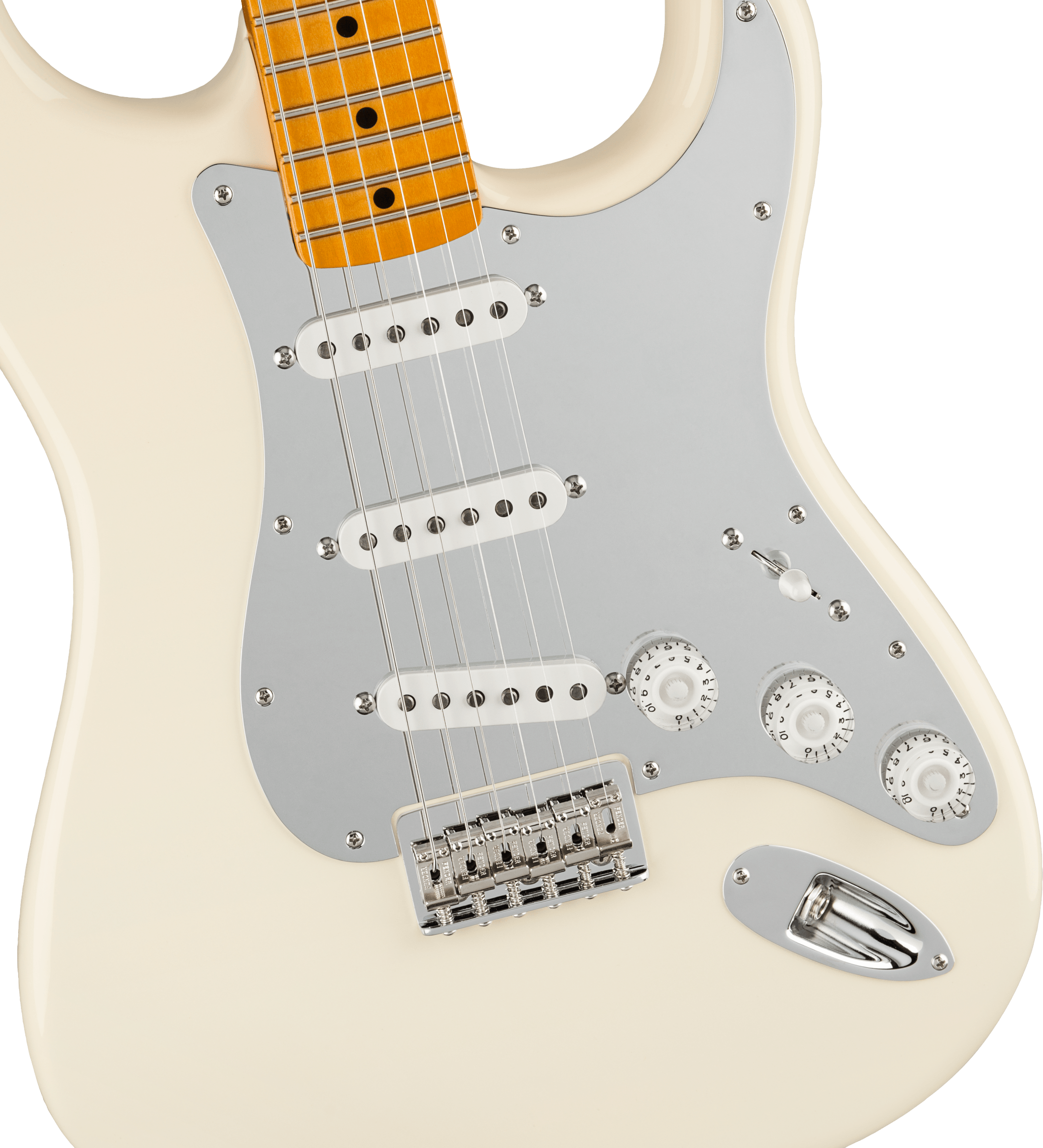 Fender Nile Rodgers Hitmaker Stratocaster®, Maple Fingerboard, Olympic White