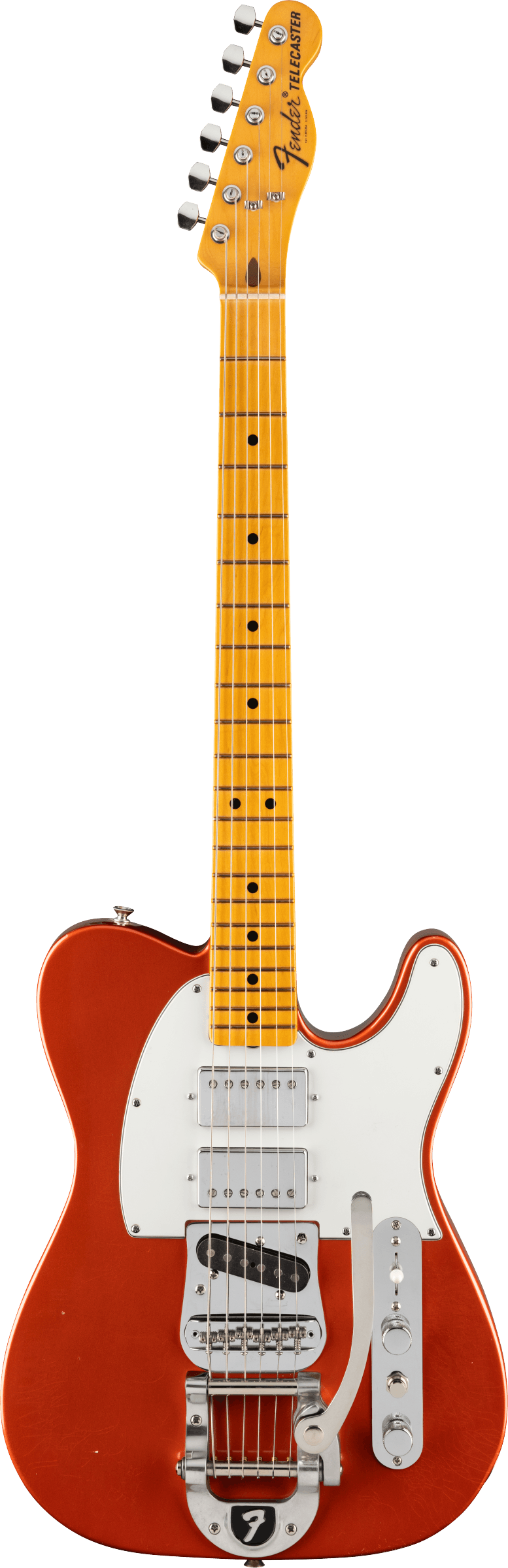 Fender Stories Collection Mike Campbell Red Dog Telecaster®, Maple Fingerboard, Red Dog Red