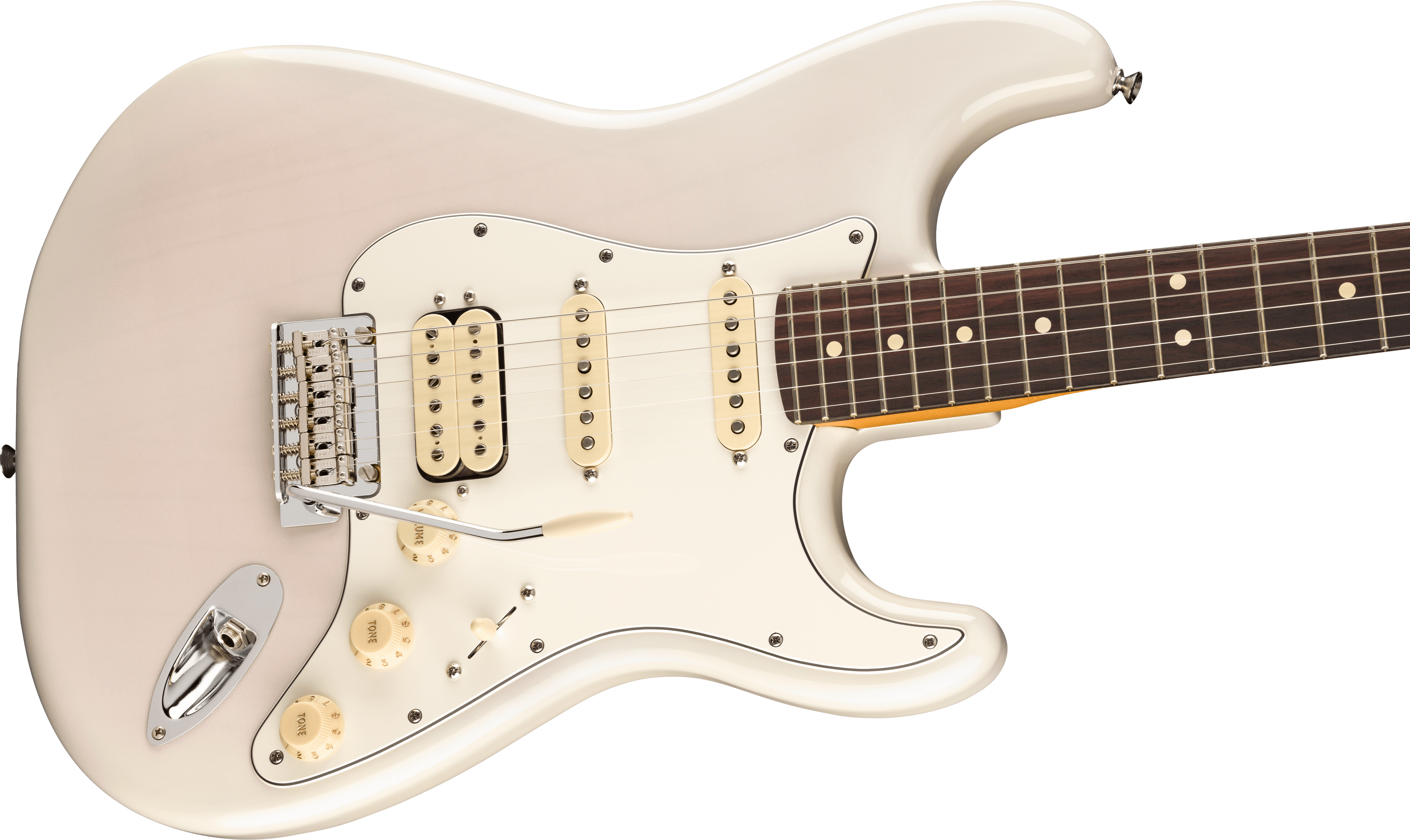 Fender Player II Stratocaster® HSS, Rosewood Fingerboard, White Blonde