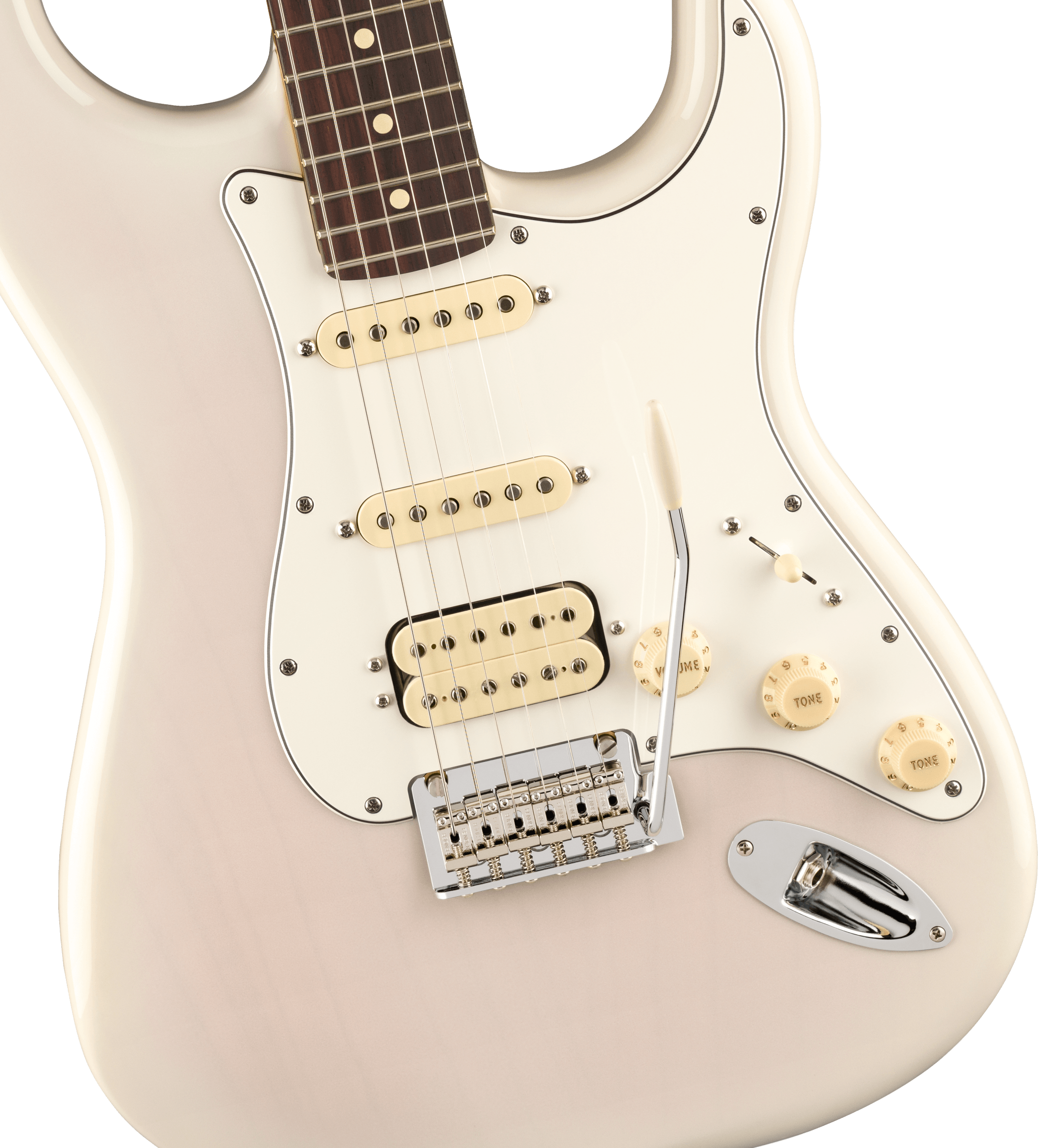 Fender Player II Stratocaster® HSS, Rosewood Fingerboard, White Blonde