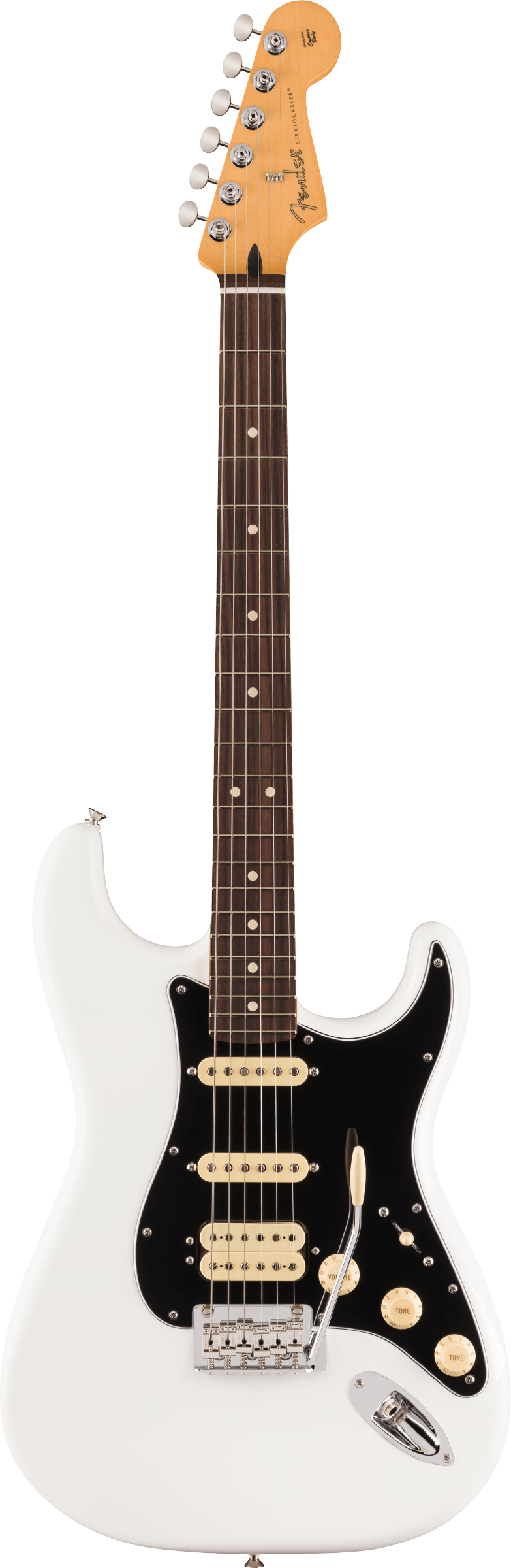Fender Player II Stratocaster® HSS, Rosewood Fingerboard, Polar White