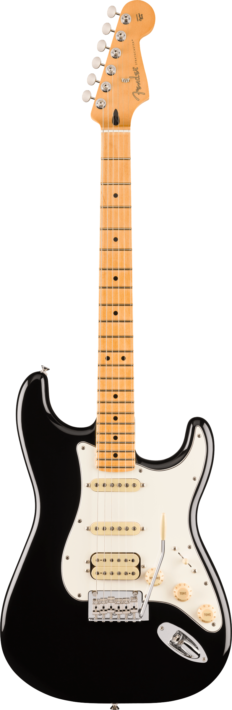Fender Player II Stratocaster® HSS, Maple Fingerboard, Black — Tom
