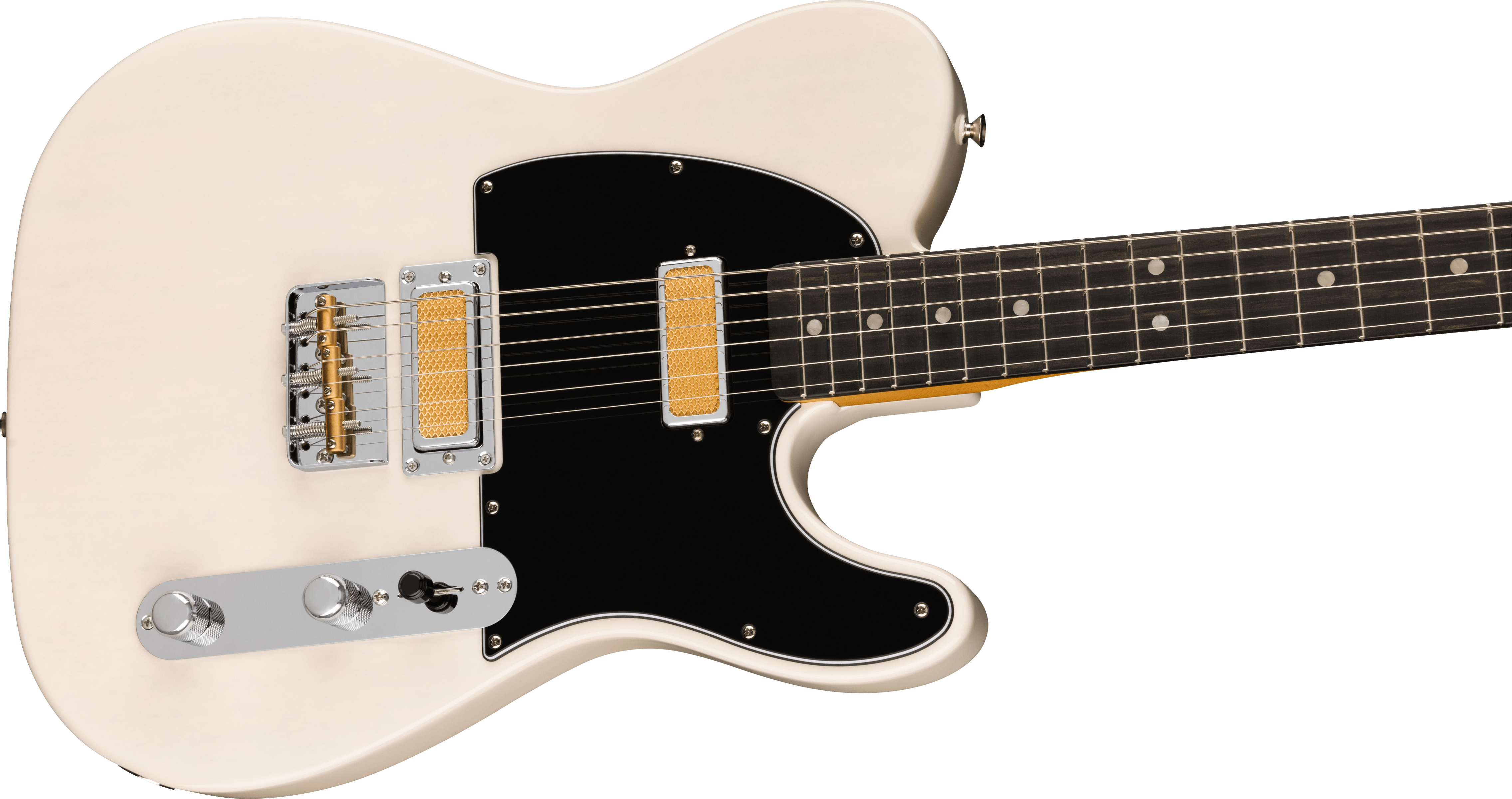 Fender Gold Foil Telecaster®, Ebony Fingerboard, White Blonde 